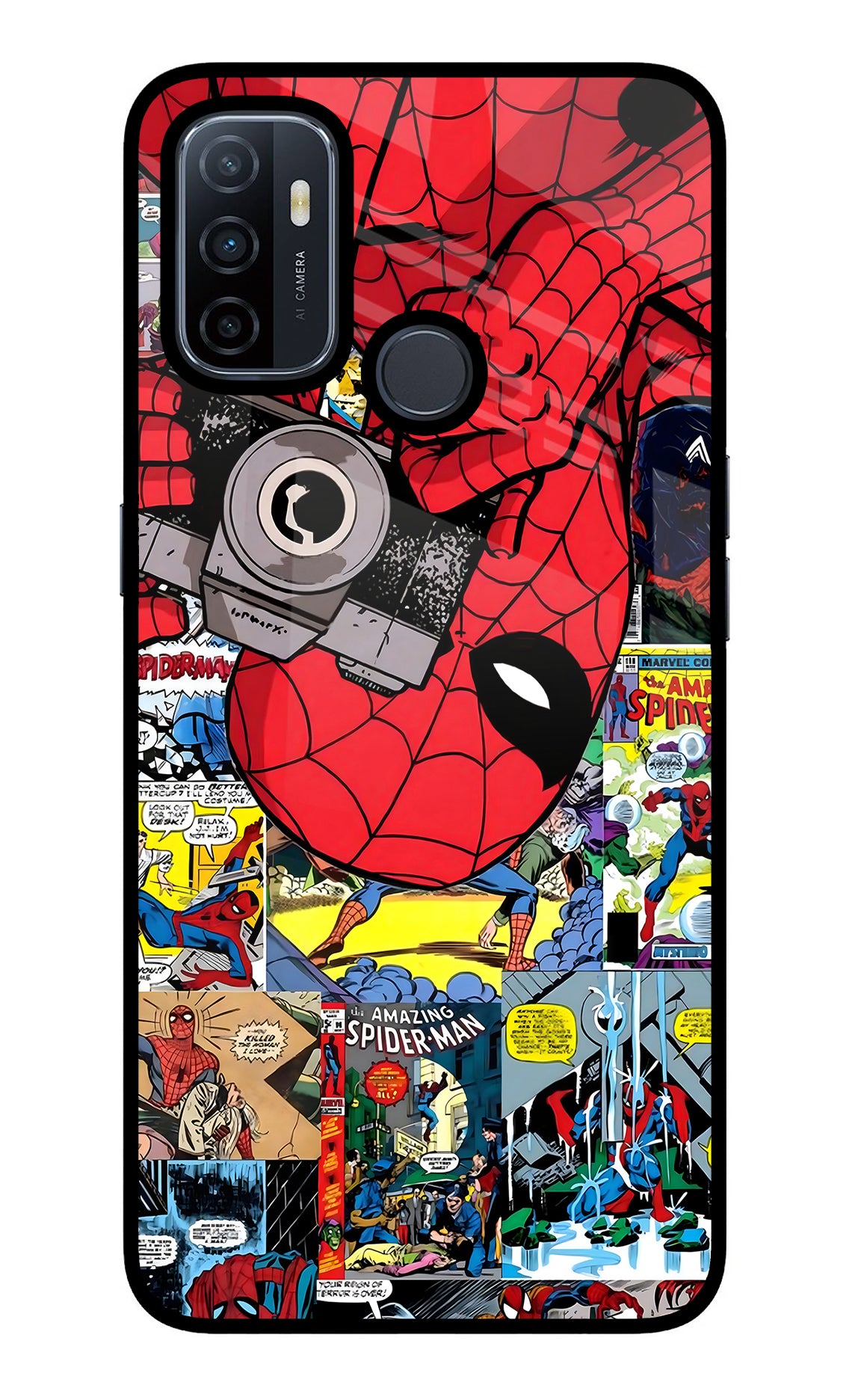 Spider Man Case for Oppo A53 2020