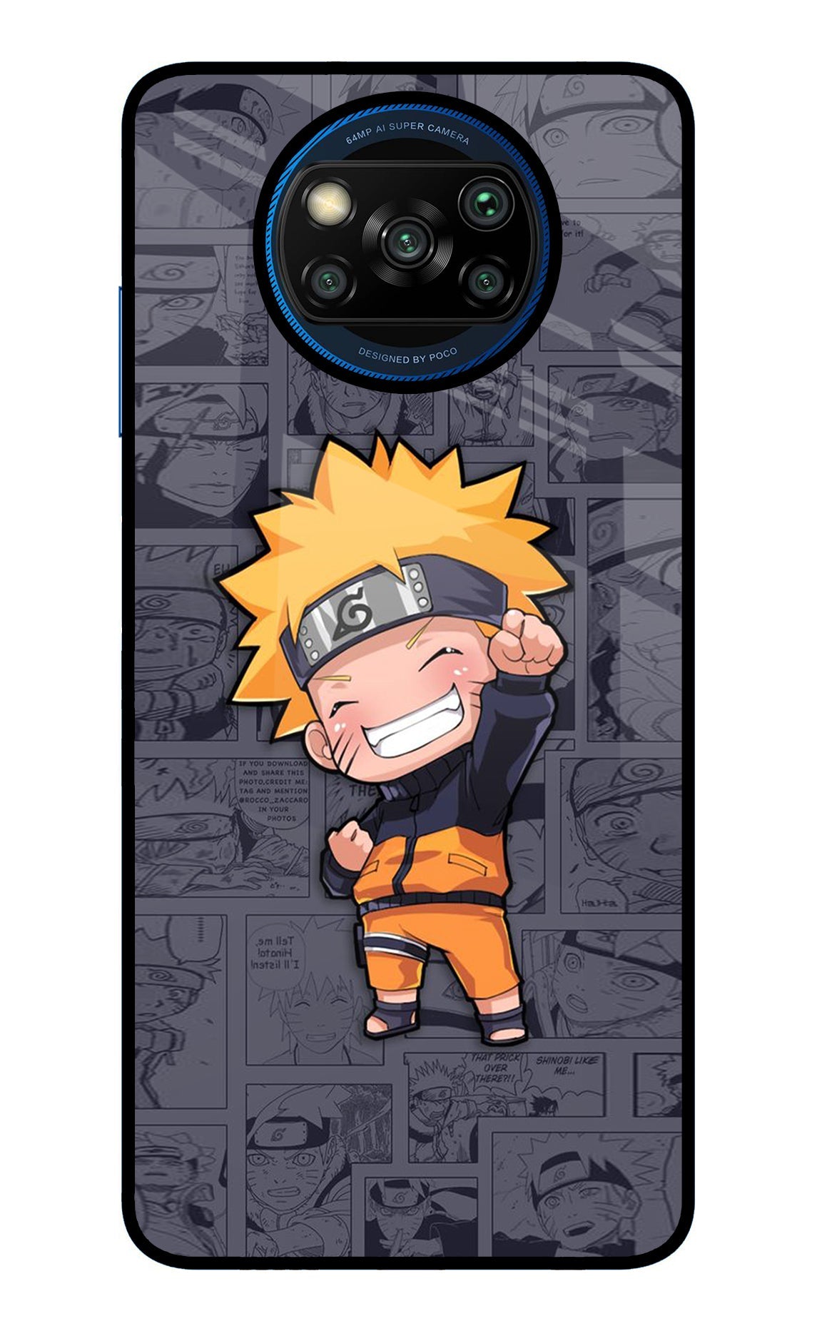Chota Naruto Case for Poco X3/X3 Pro
