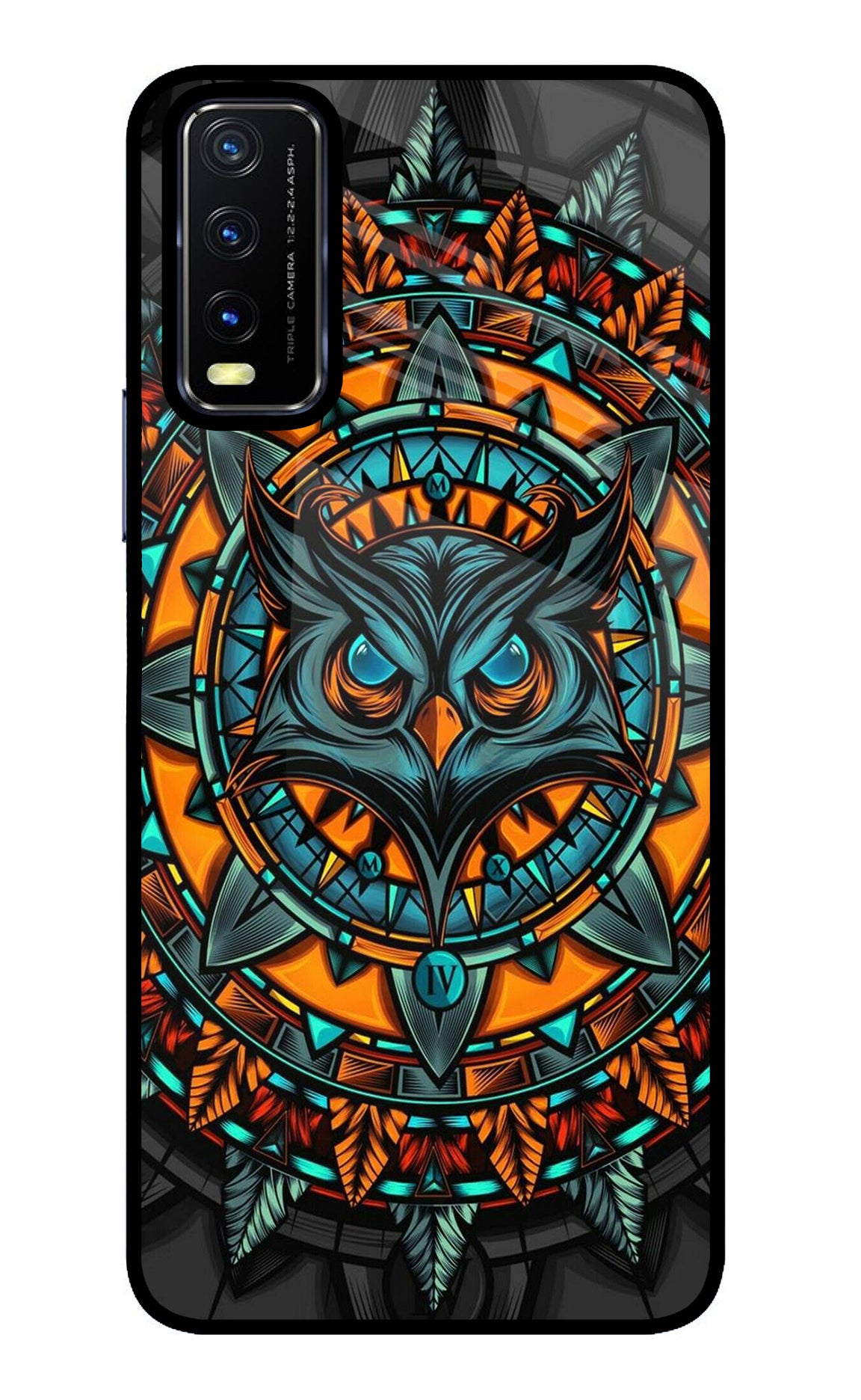 Angry Owl Art Case for Vivo Y20/Y20i