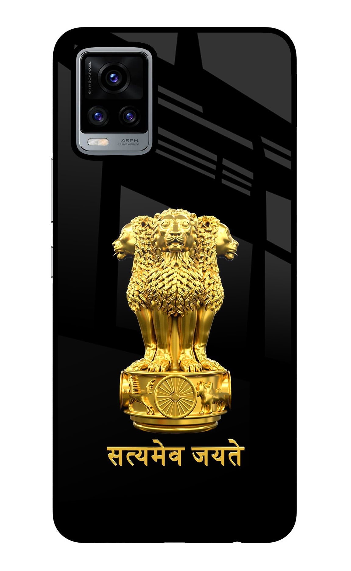 Satyamev Jayate Golden Case for Vivo V20