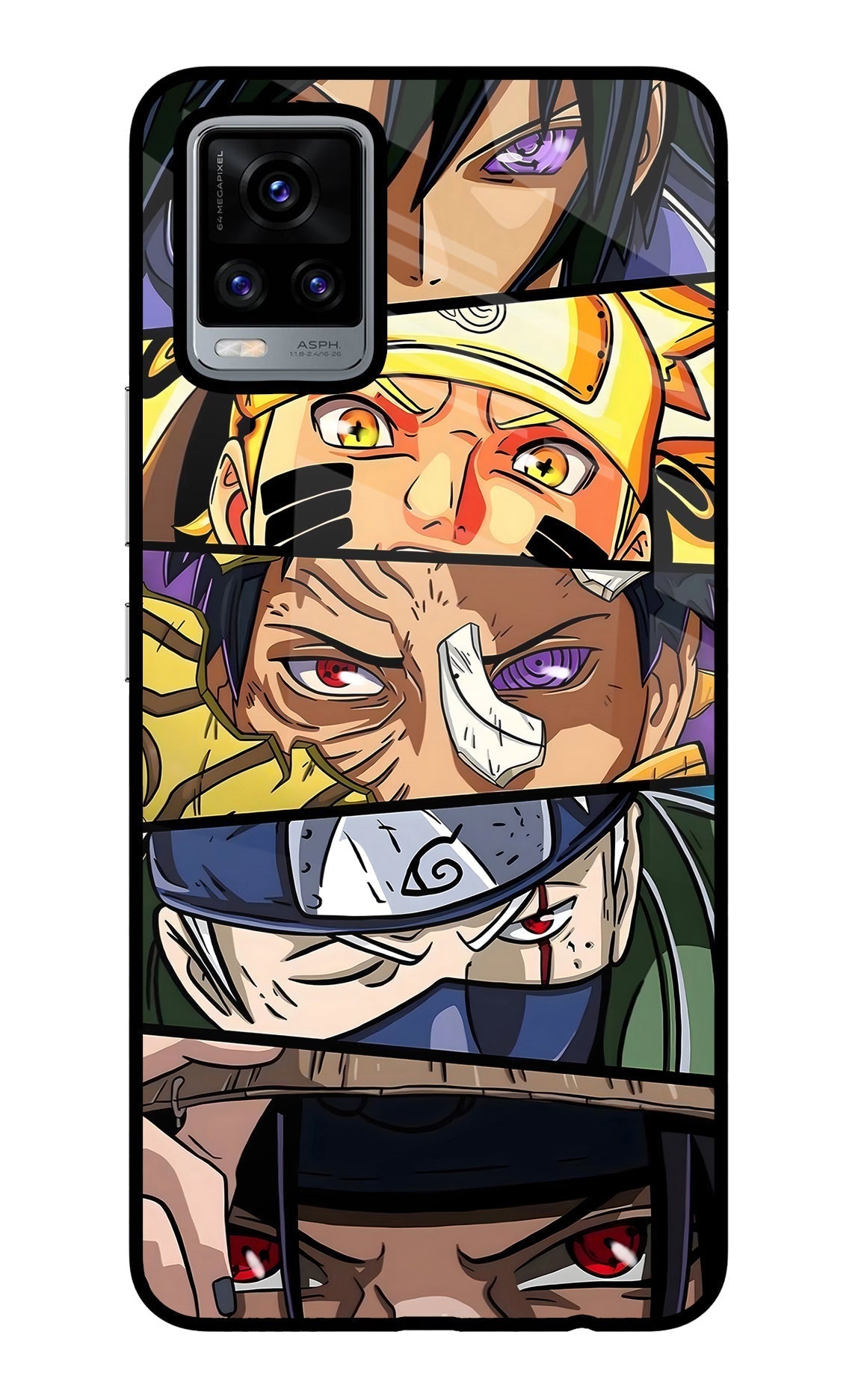 Naruto Character Case for Vivo V20