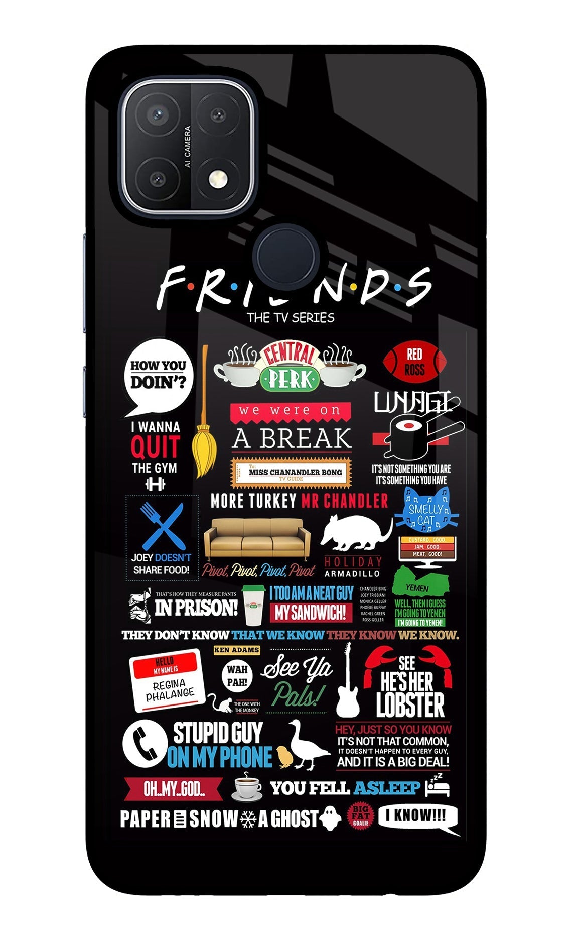 FRIENDS Case for Oppo A15/A15s