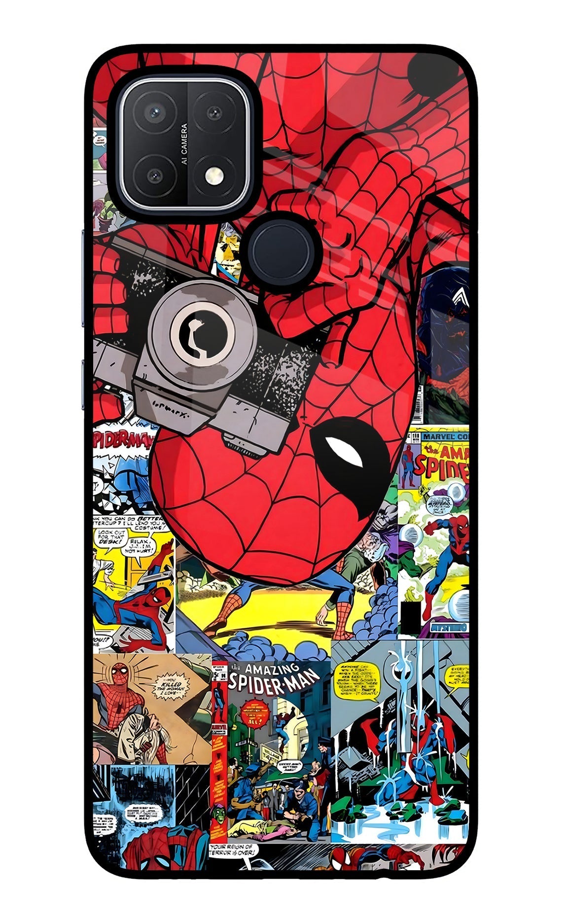 Spider Man Case for Oppo A15/A15s