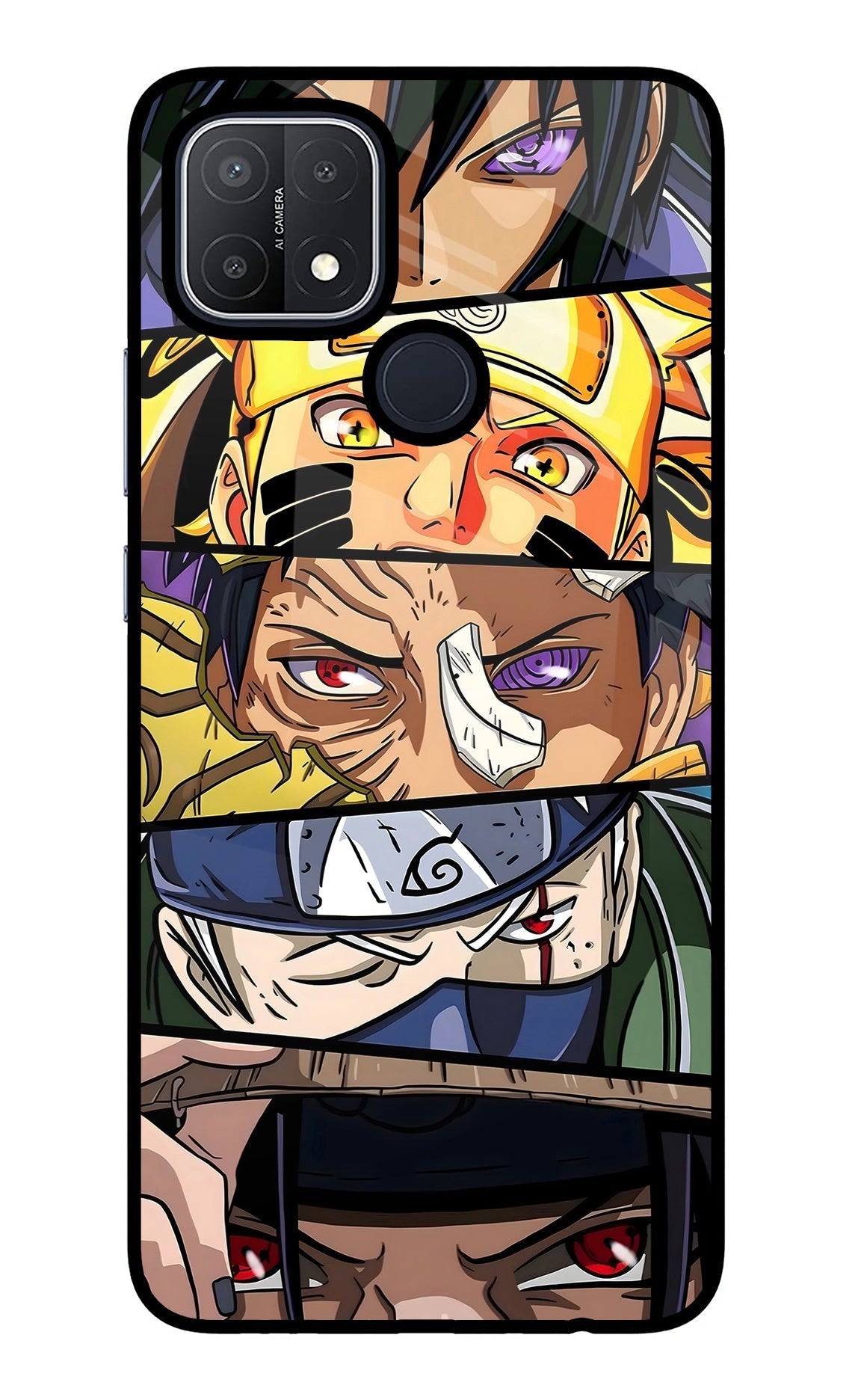 Naruto Character Case for Oppo A15/A15s