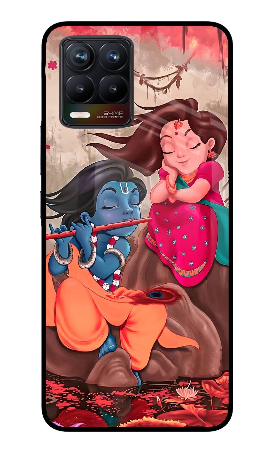 Radhe Krishna Case for Realme 8/8 Pro (not 5G)