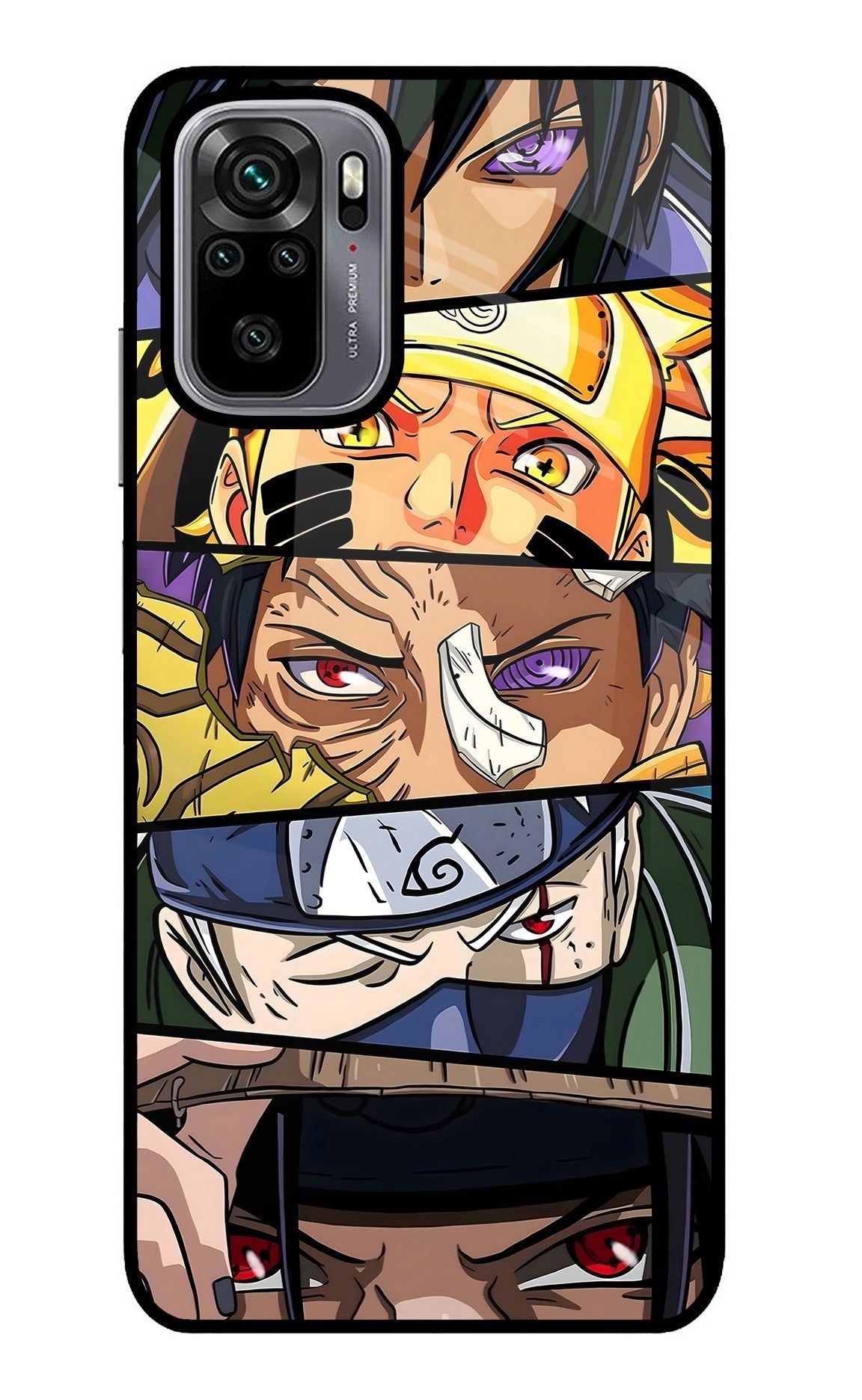 Naruto Character Case for Redmi Note 10/10S
