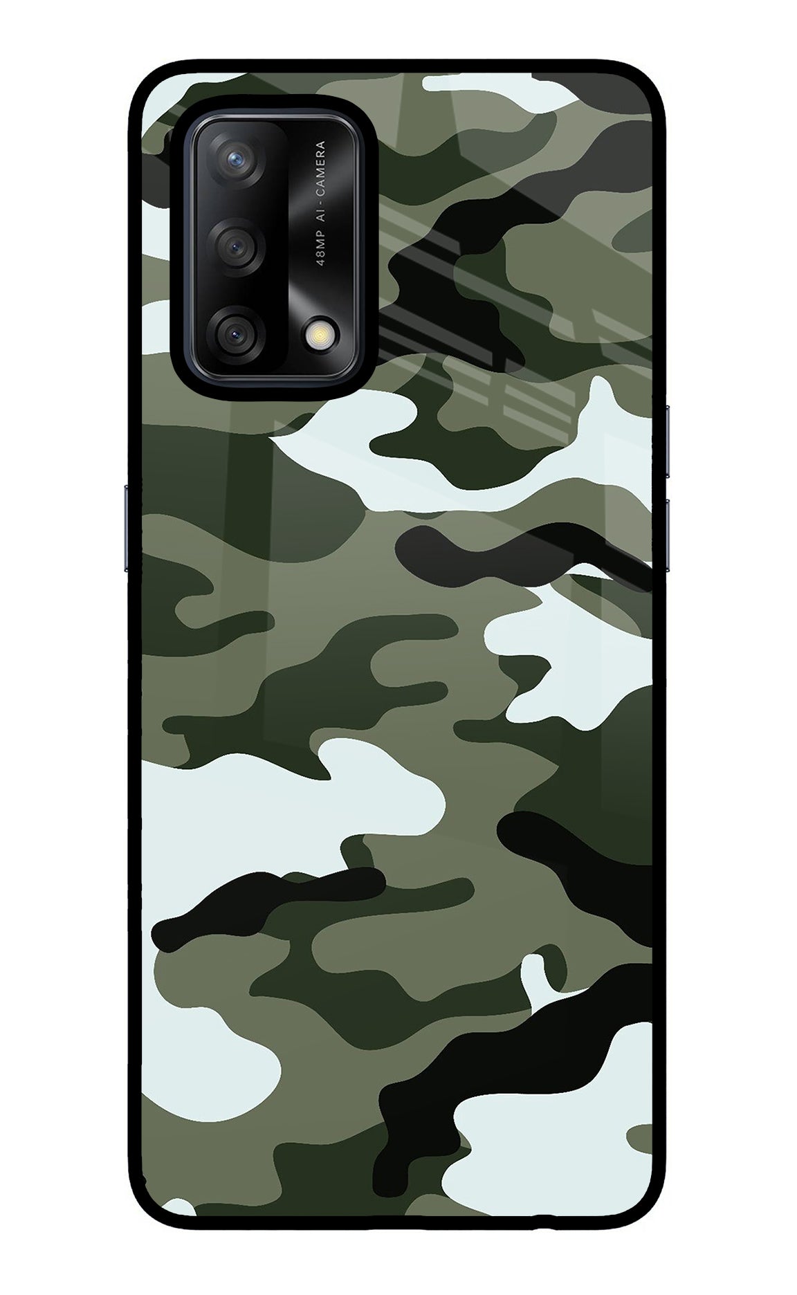 Camouflage Case for Oppo F19/F19s