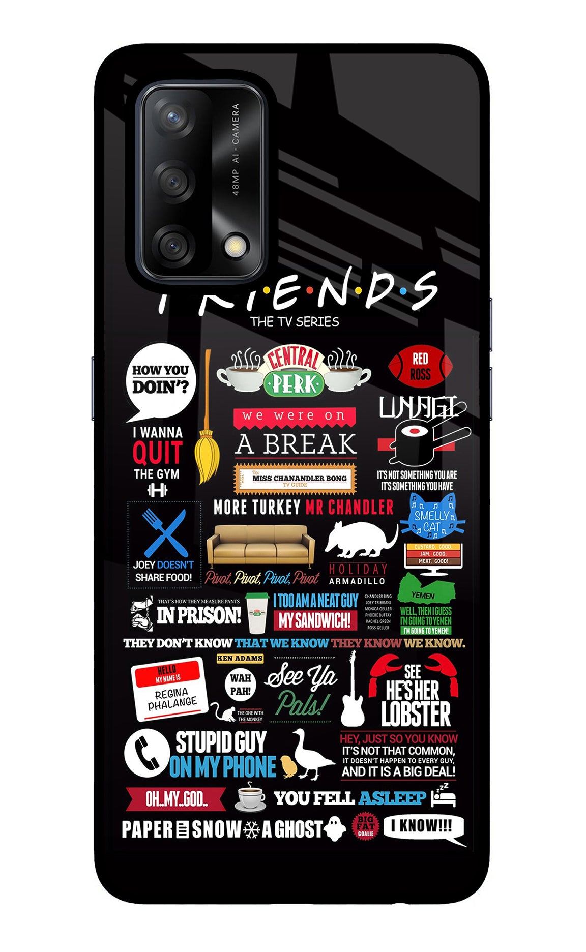 FRIENDS Case for Oppo F19/F19s