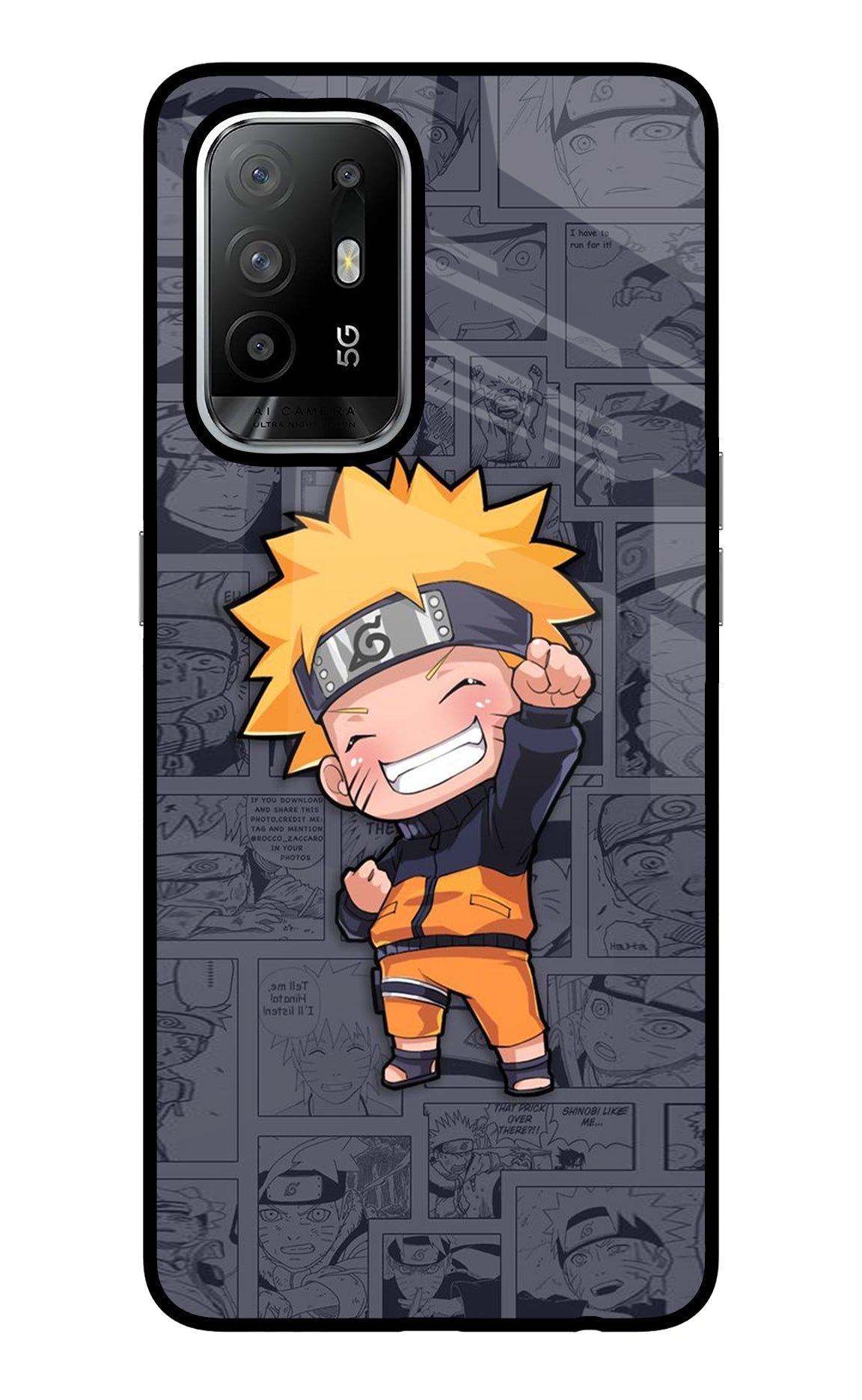 Chota Naruto Case for Oppo F19 Pro+
