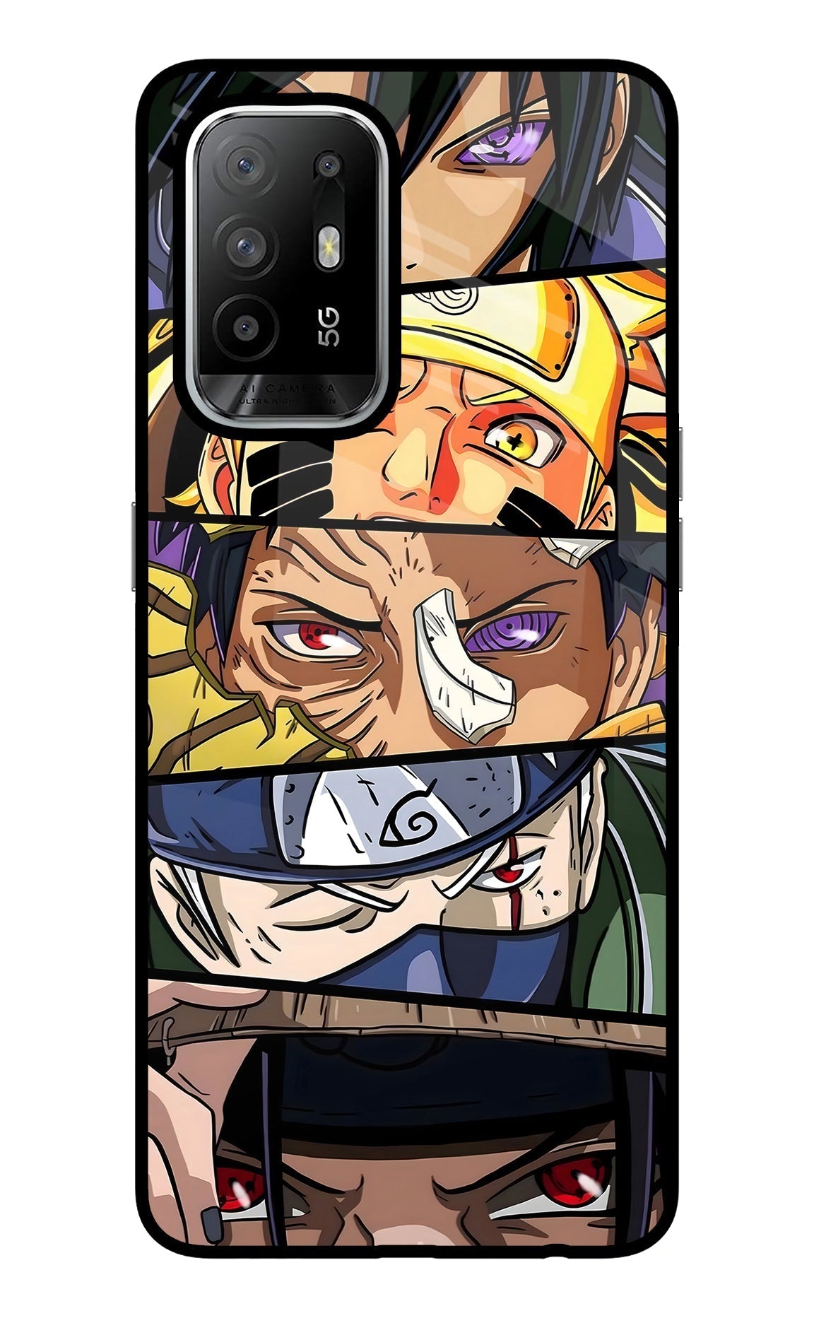 Naruto Character Case for Oppo F19 Pro+
