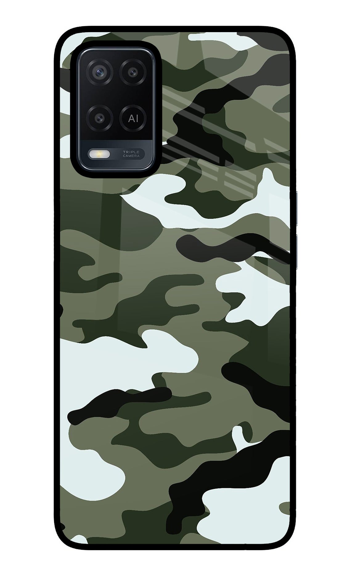 Camouflage Case for Oppo A54