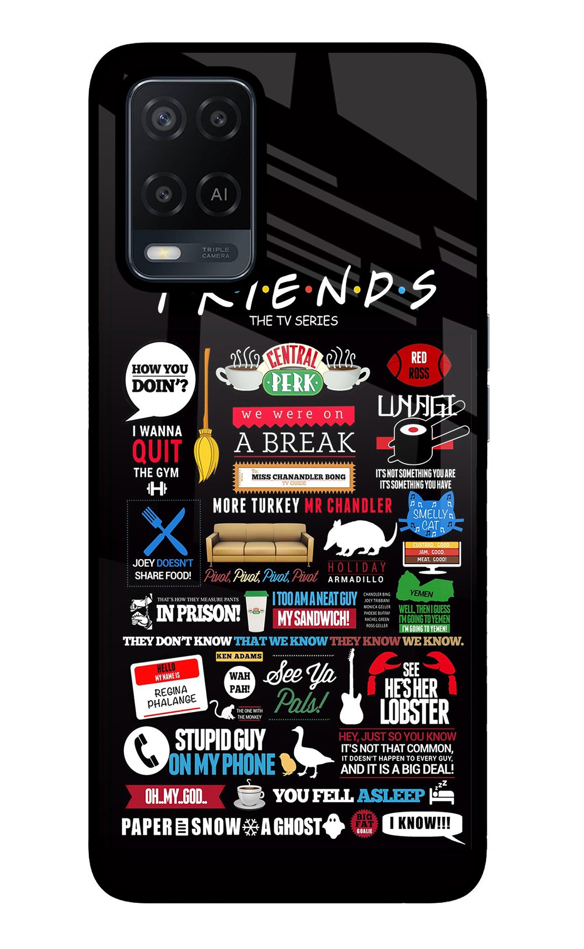 FRIENDS Case for Oppo A54