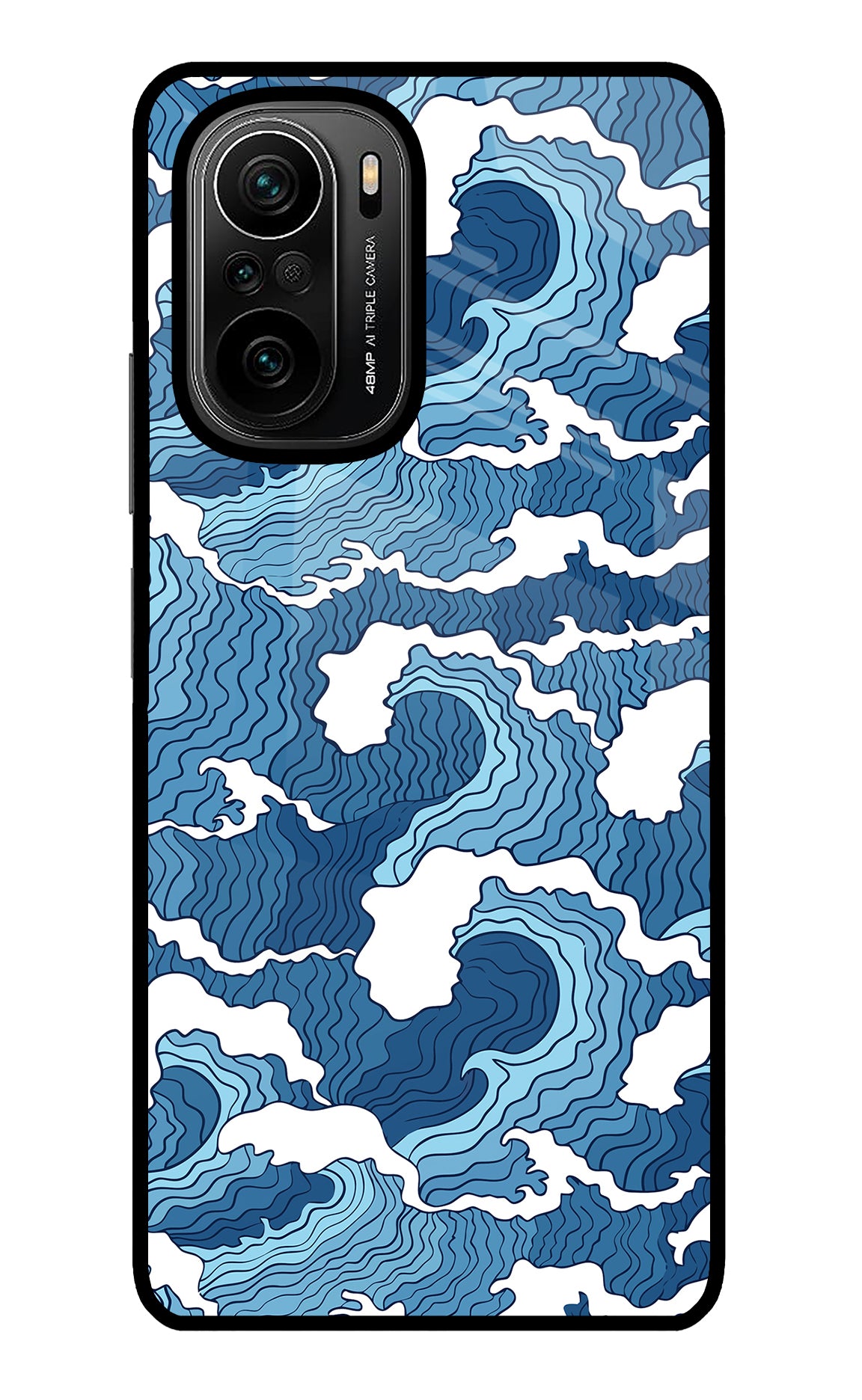 Blue Waves Case for Mi 11X/11X Pro