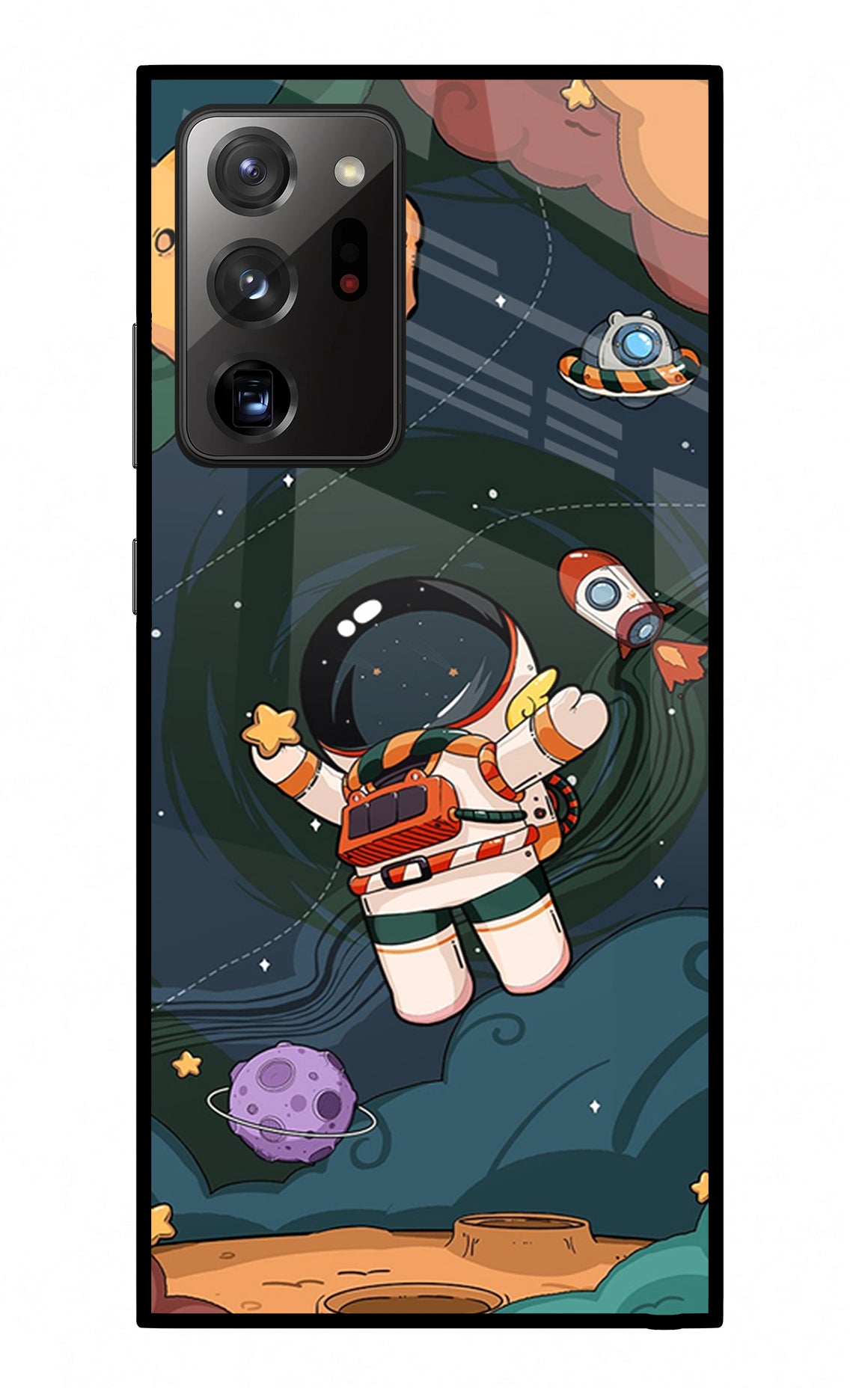Cartoon Astronaut Case for Samsung Note 20 Ultra