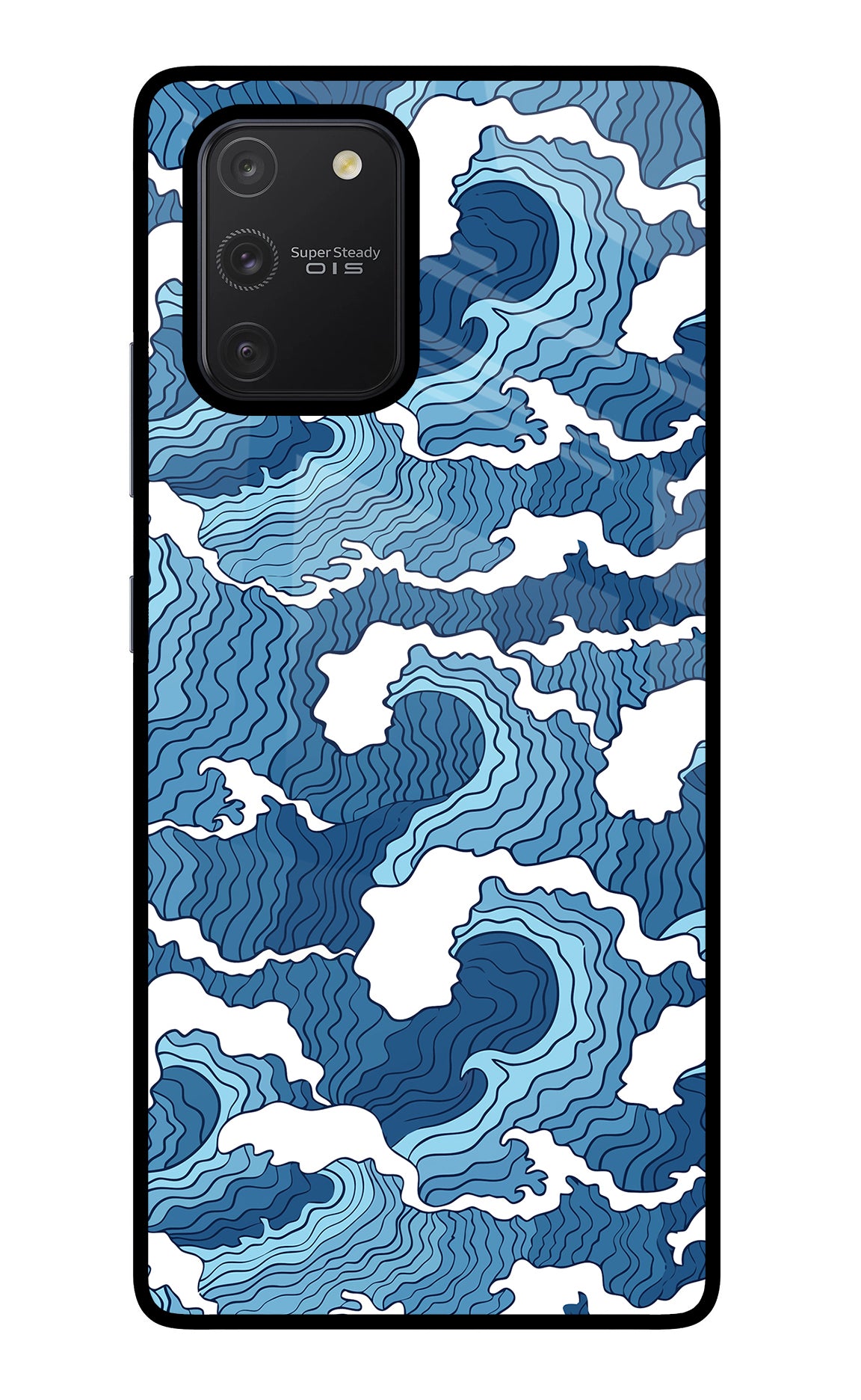 Blue Waves Case for Samsung S10 Lite