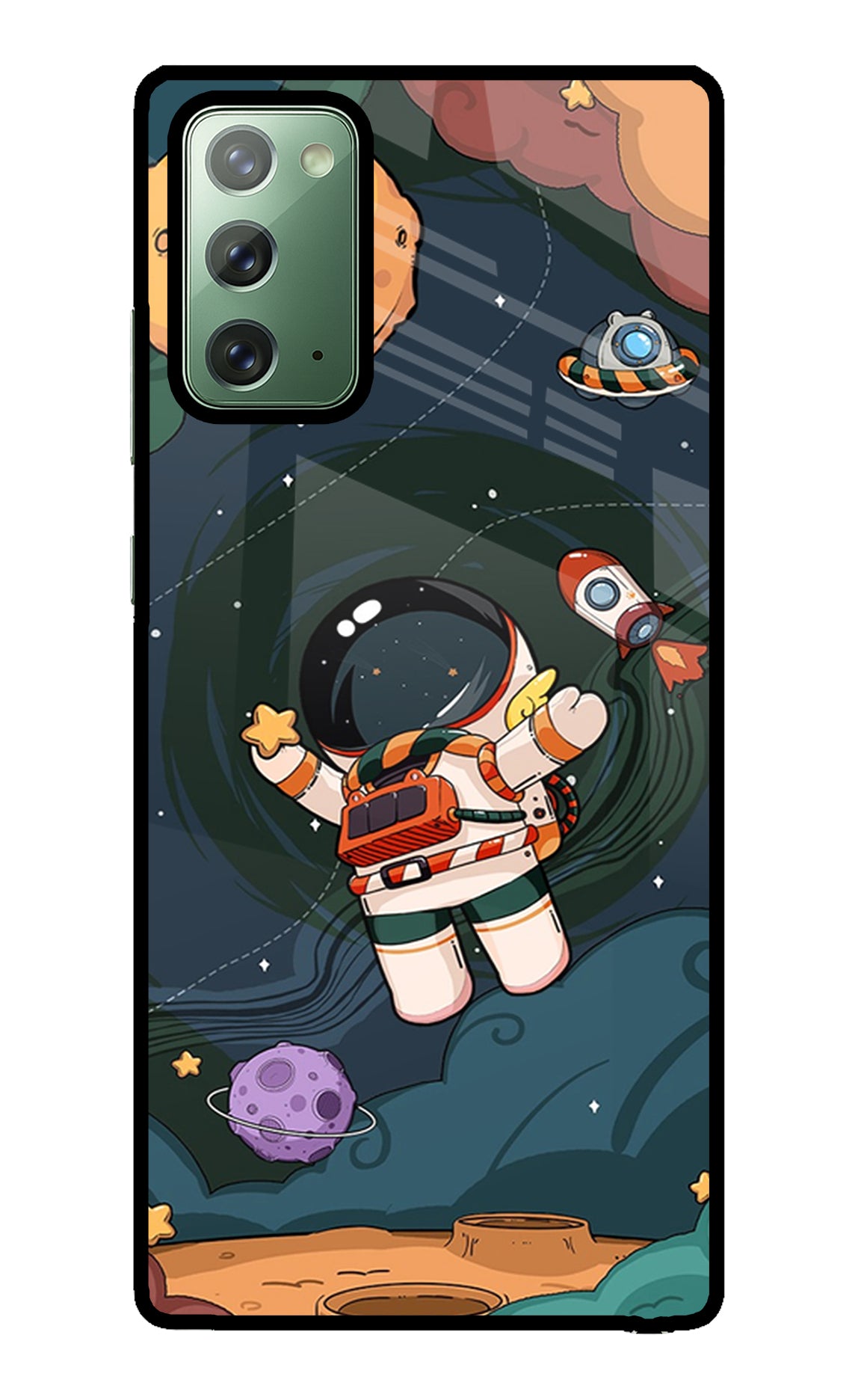 Cartoon Astronaut Case for Samsung Note 20