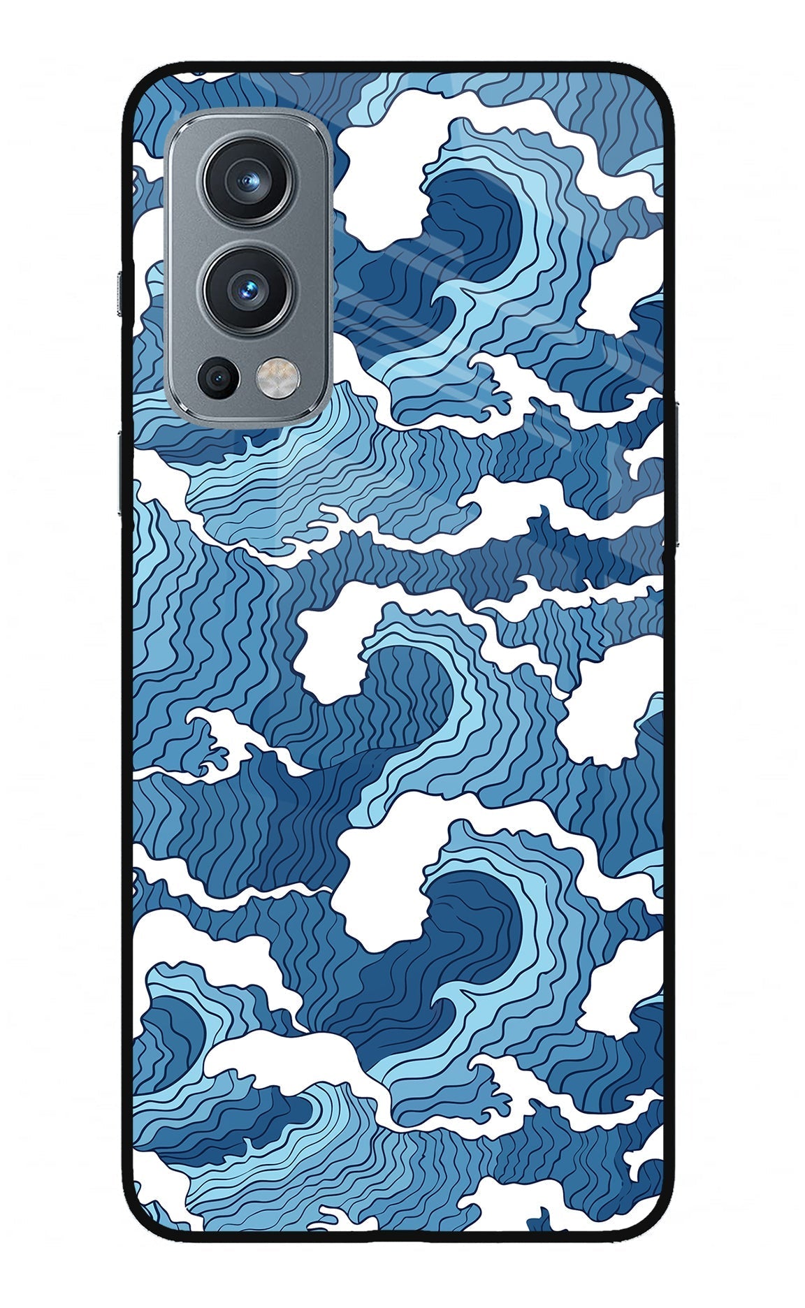 Blue Waves Case for OnePlus Nord 2 5G