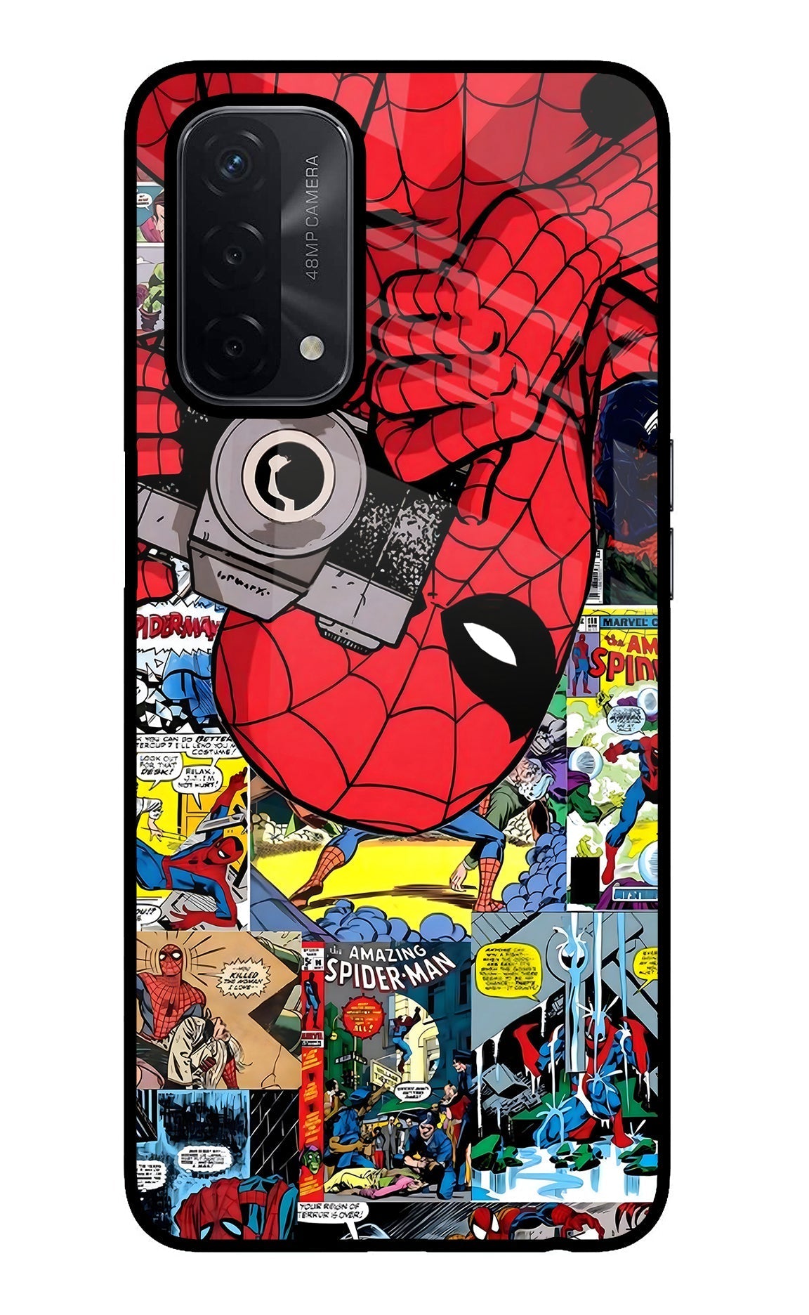Spider Man Case for Oppo A74 5G
