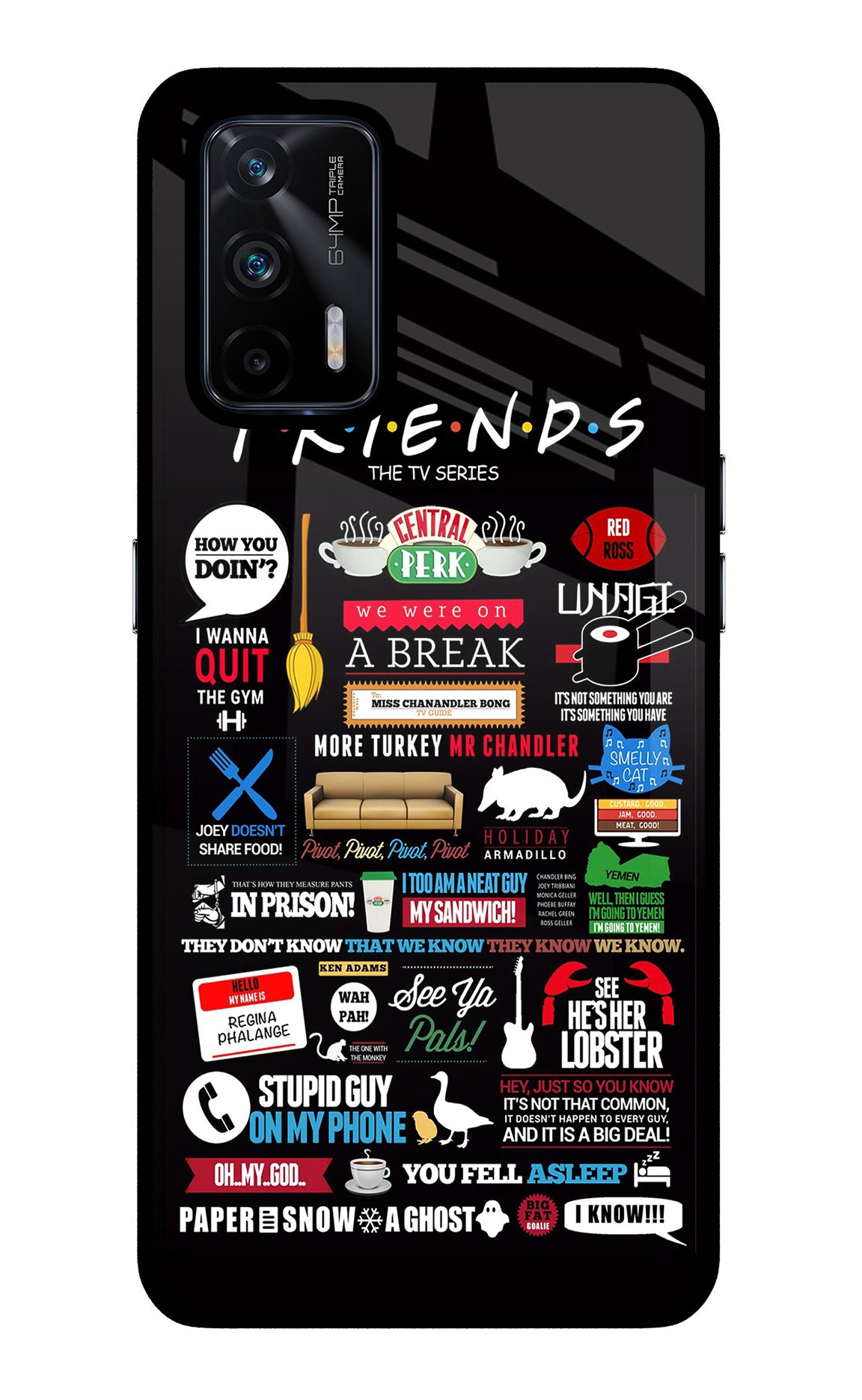 FRIENDS Case for Realme X7 Max