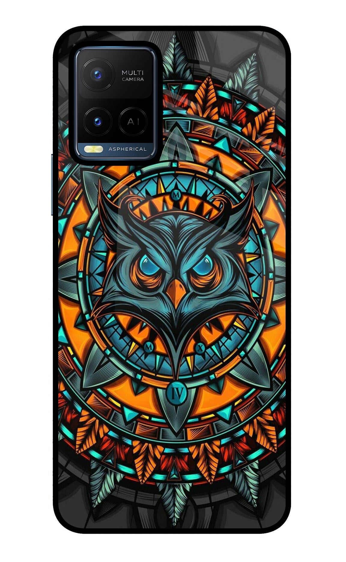 Angry Owl Art Case for Vivo Y21/Y21s/Y33s