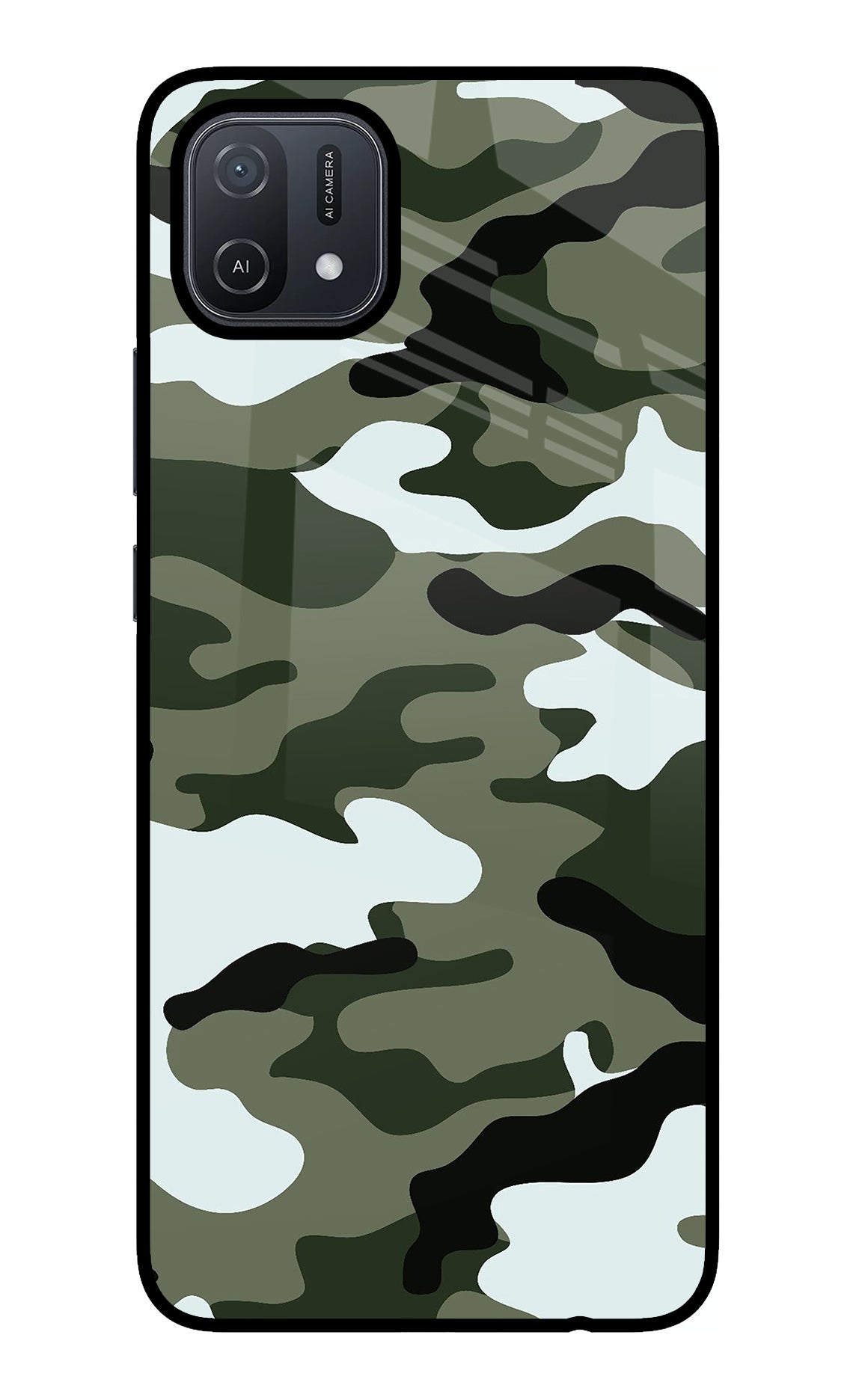 Camouflage Case for Oppo A16