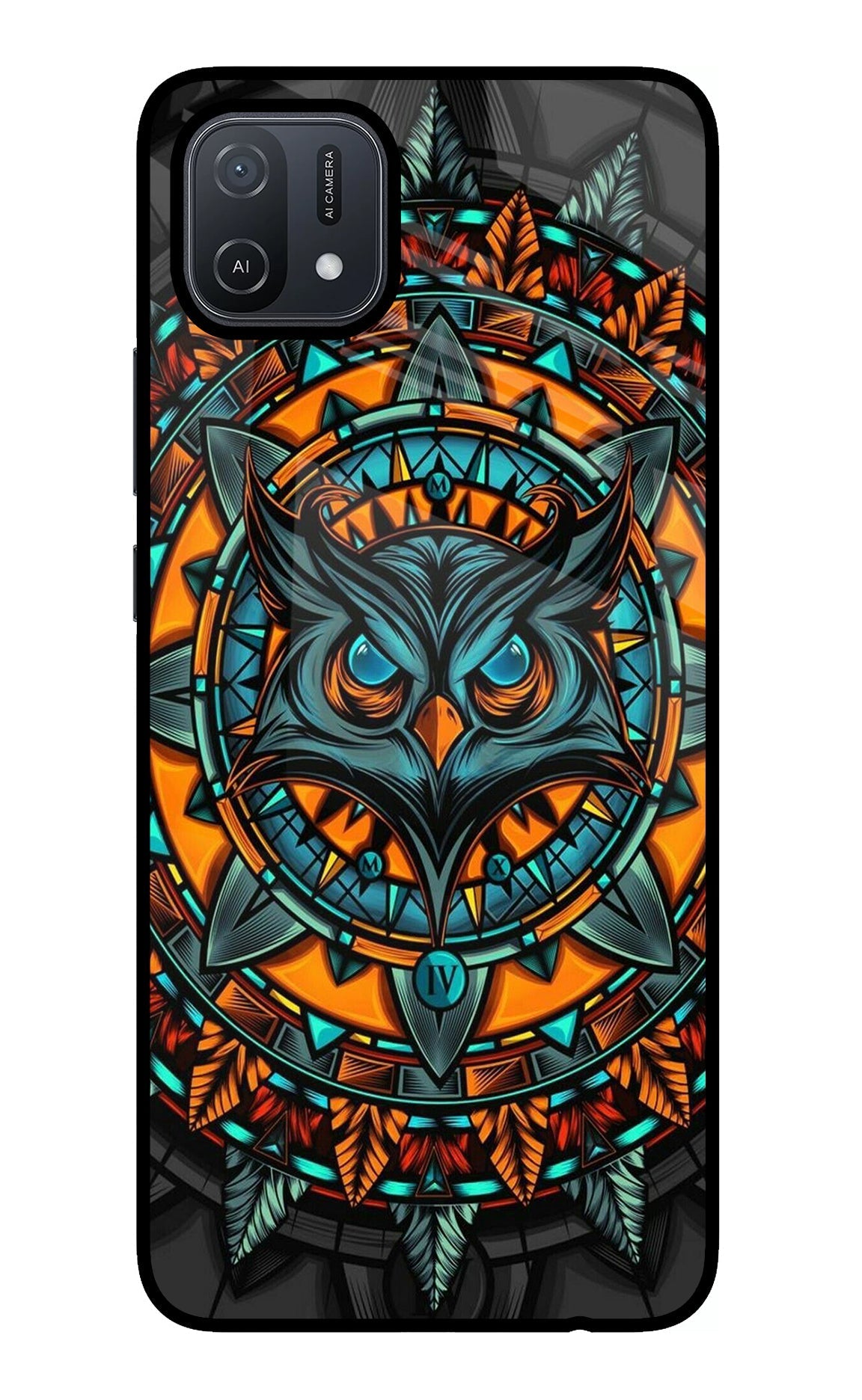 Angry Owl Art Case for Oppo A16