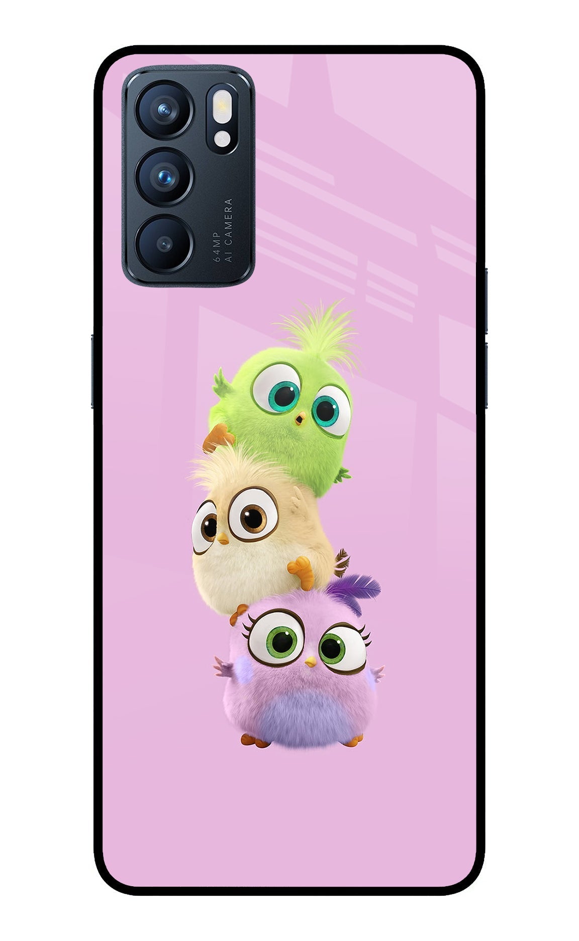 Cute Little Birds Case for Oppo Reno6 5G
