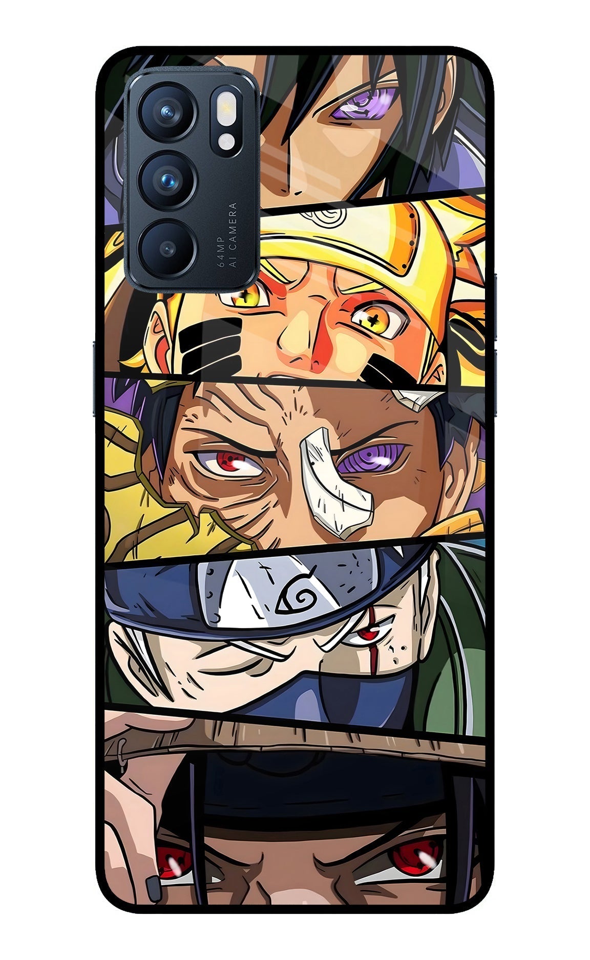 Naruto Character Case for Oppo Reno6 5G