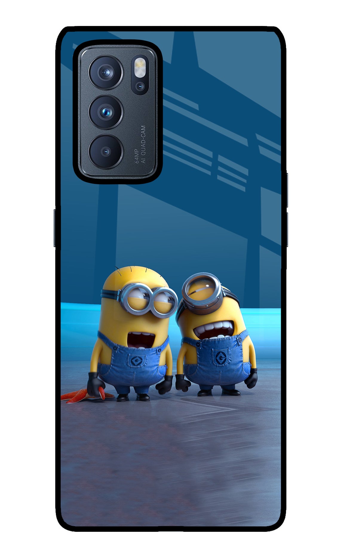 Minion Laughing Case for Oppo Reno6 Pro 5G