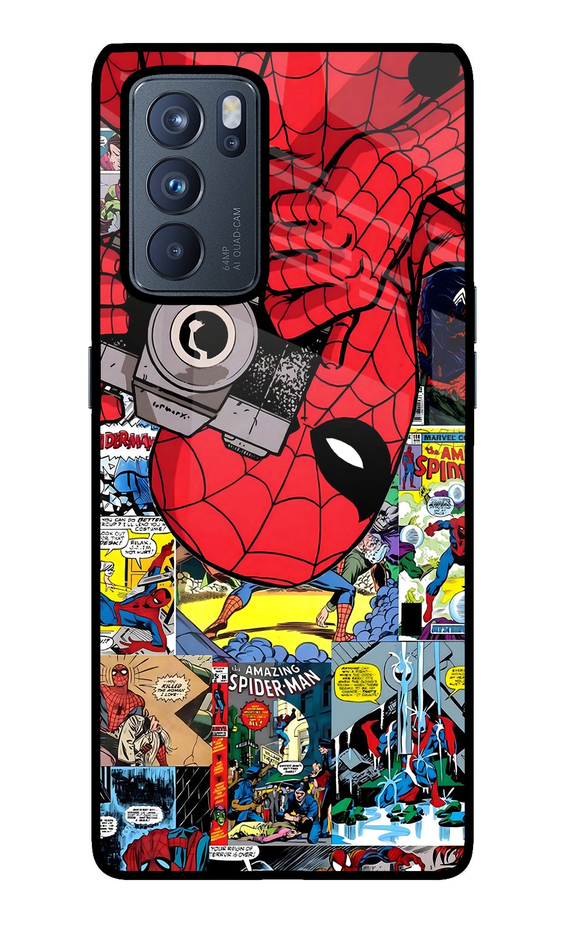 Spider Man Case for Oppo Reno6 Pro 5G