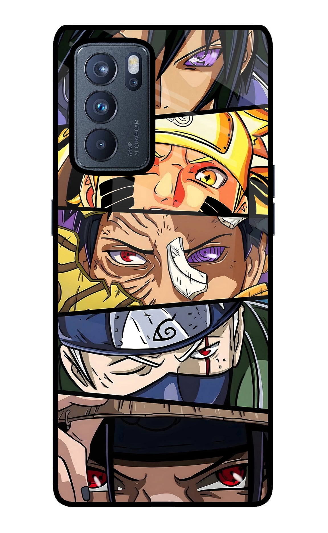 Naruto Character Case for Oppo Reno6 Pro 5G