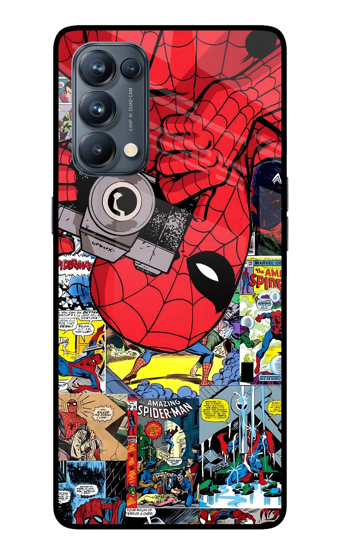 Spider Man Case for Oppo Reno5 Pro 5G
