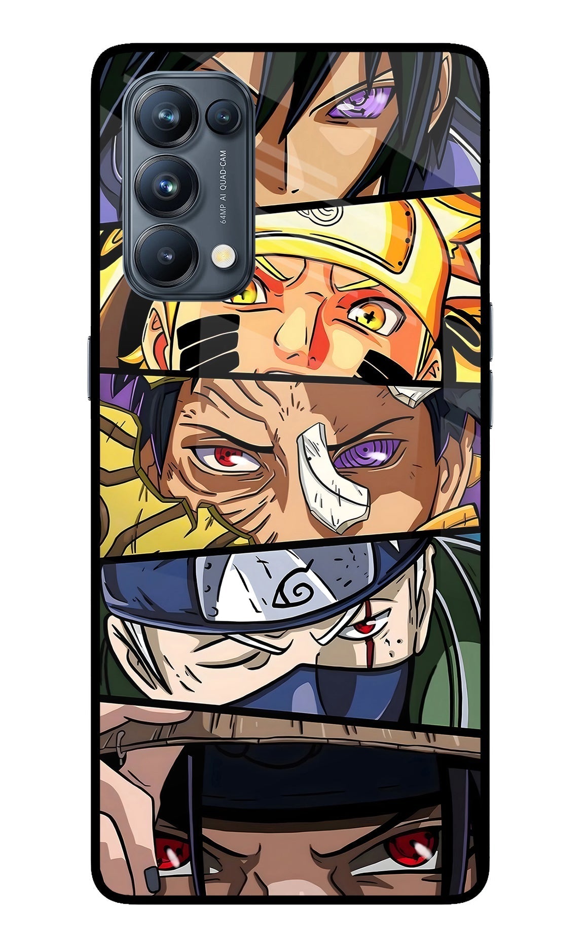 Naruto Character Case for Oppo Reno5 Pro 5G