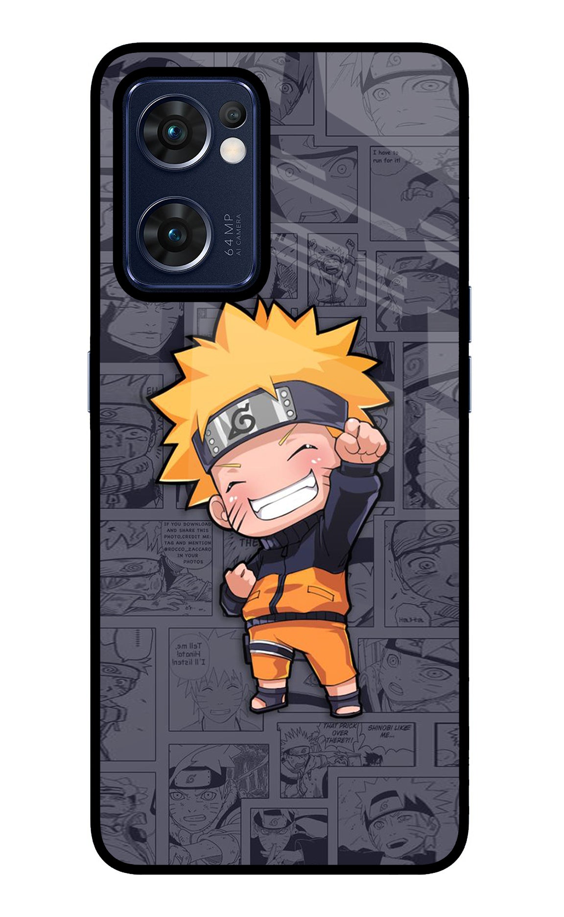 Chota Naruto Case for Oppo Reno7 5G