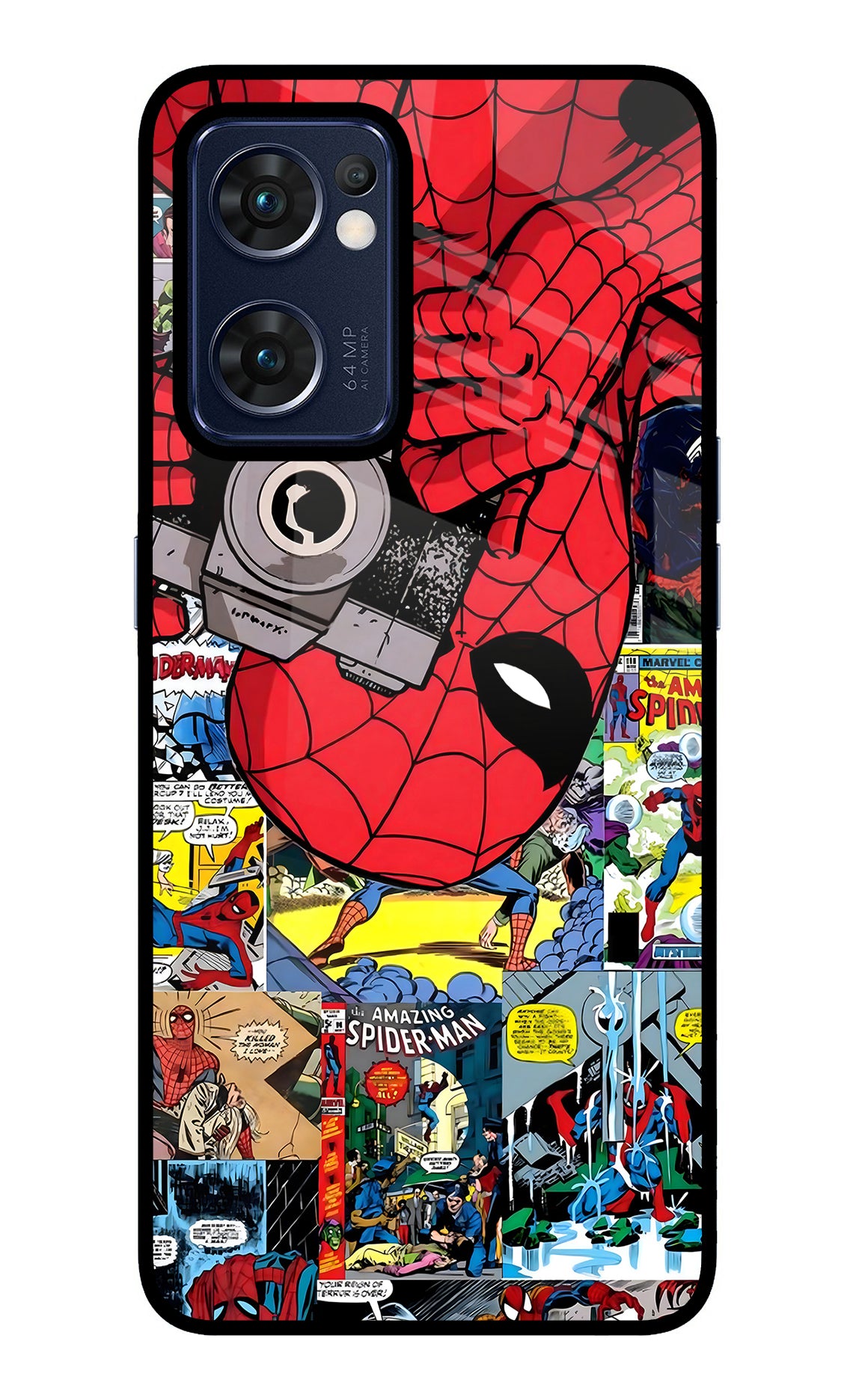 Spider Man Case for Oppo Reno7 5G