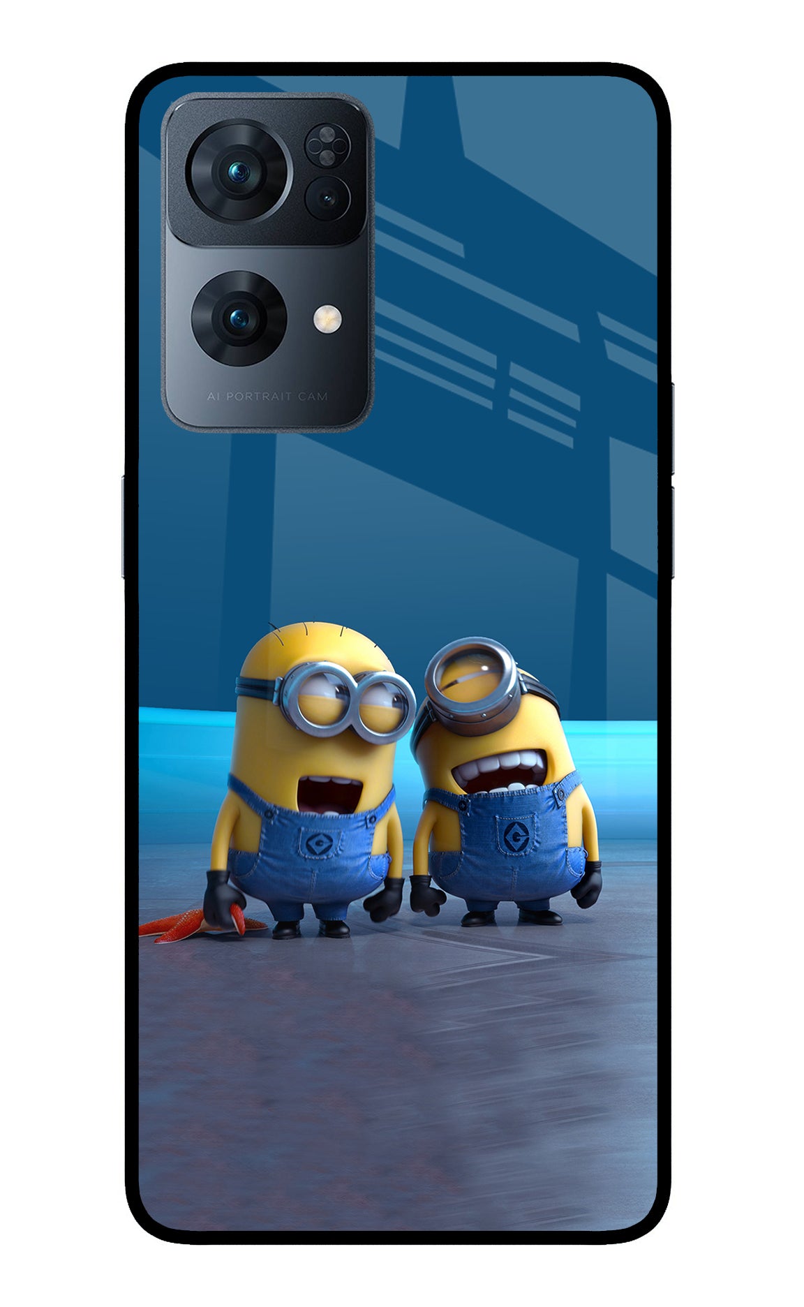 Minion Laughing Case for Oppo Reno7 Pro 5G