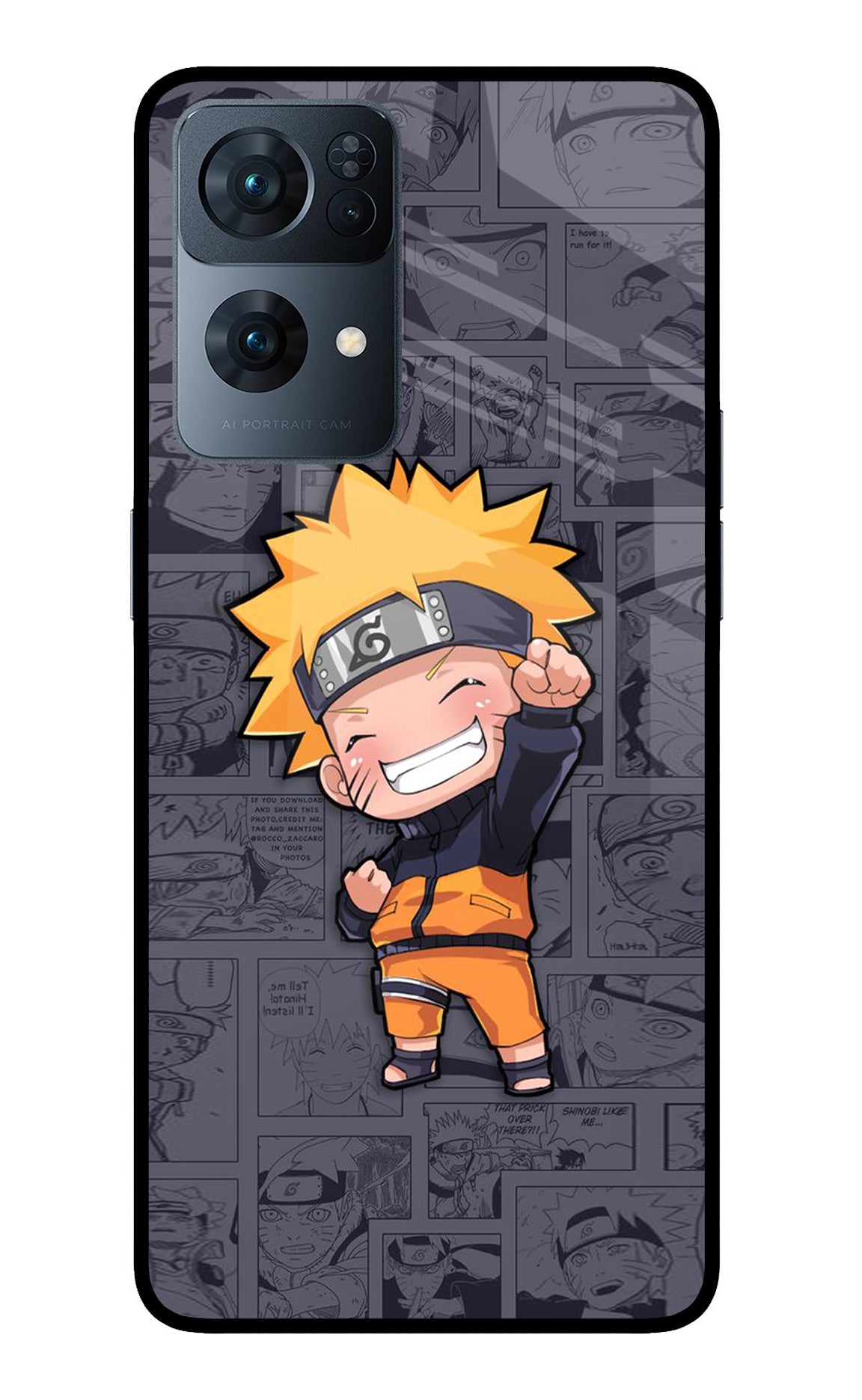 Chota Naruto Case for Oppo Reno7 Pro 5G
