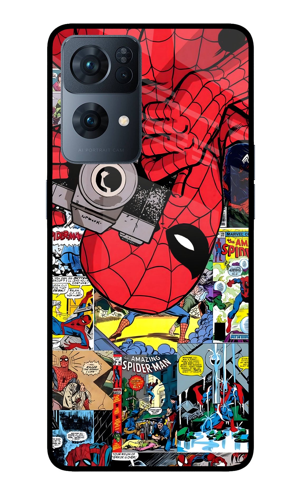Spider Man Case for Oppo Reno7 Pro 5G