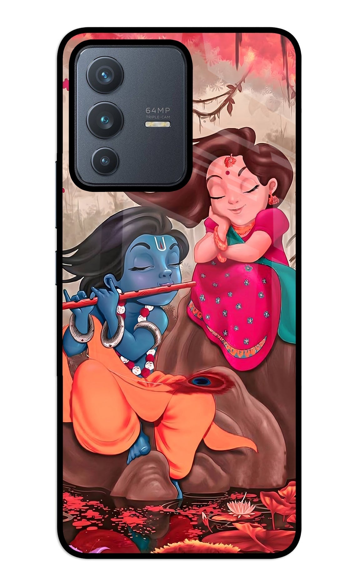 Radhe Krishna Case for Vivo V23 5G