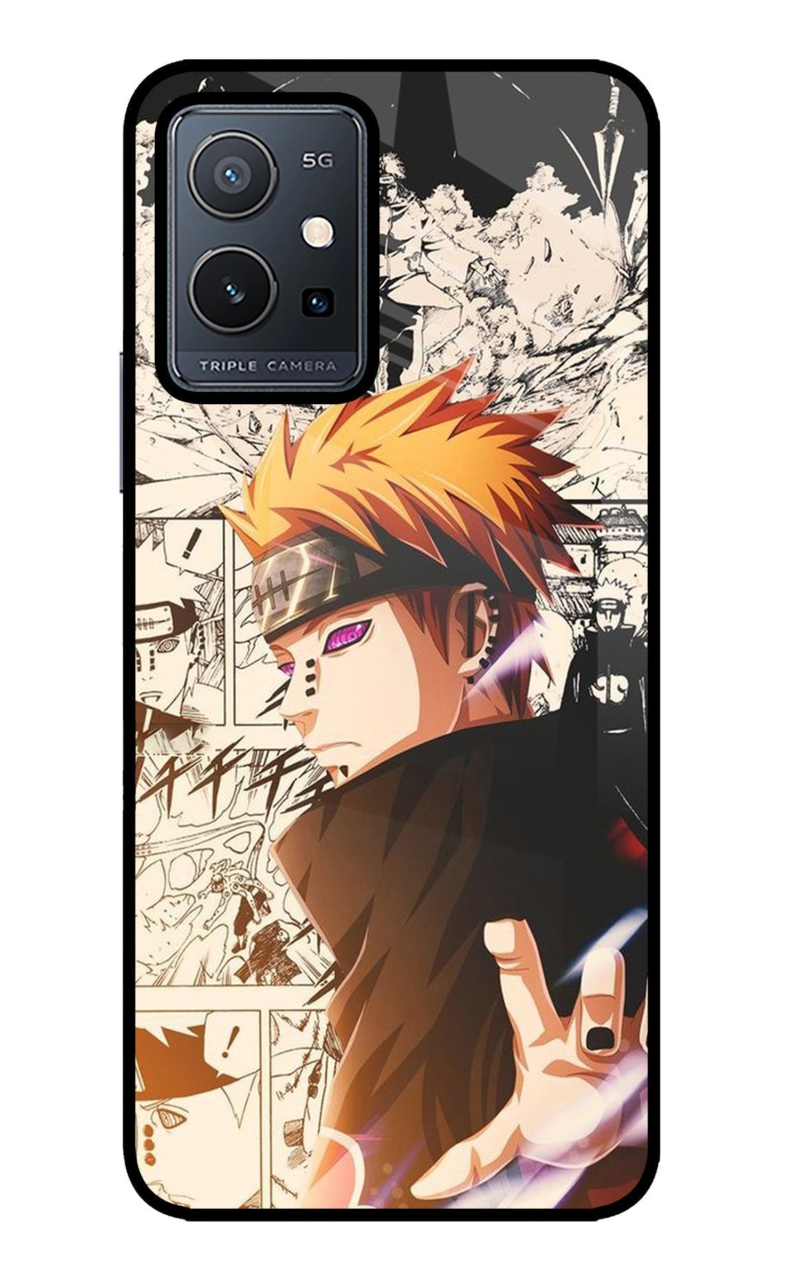Pain Anime Case for Vivo Y75 5G/Vivo T1 5G