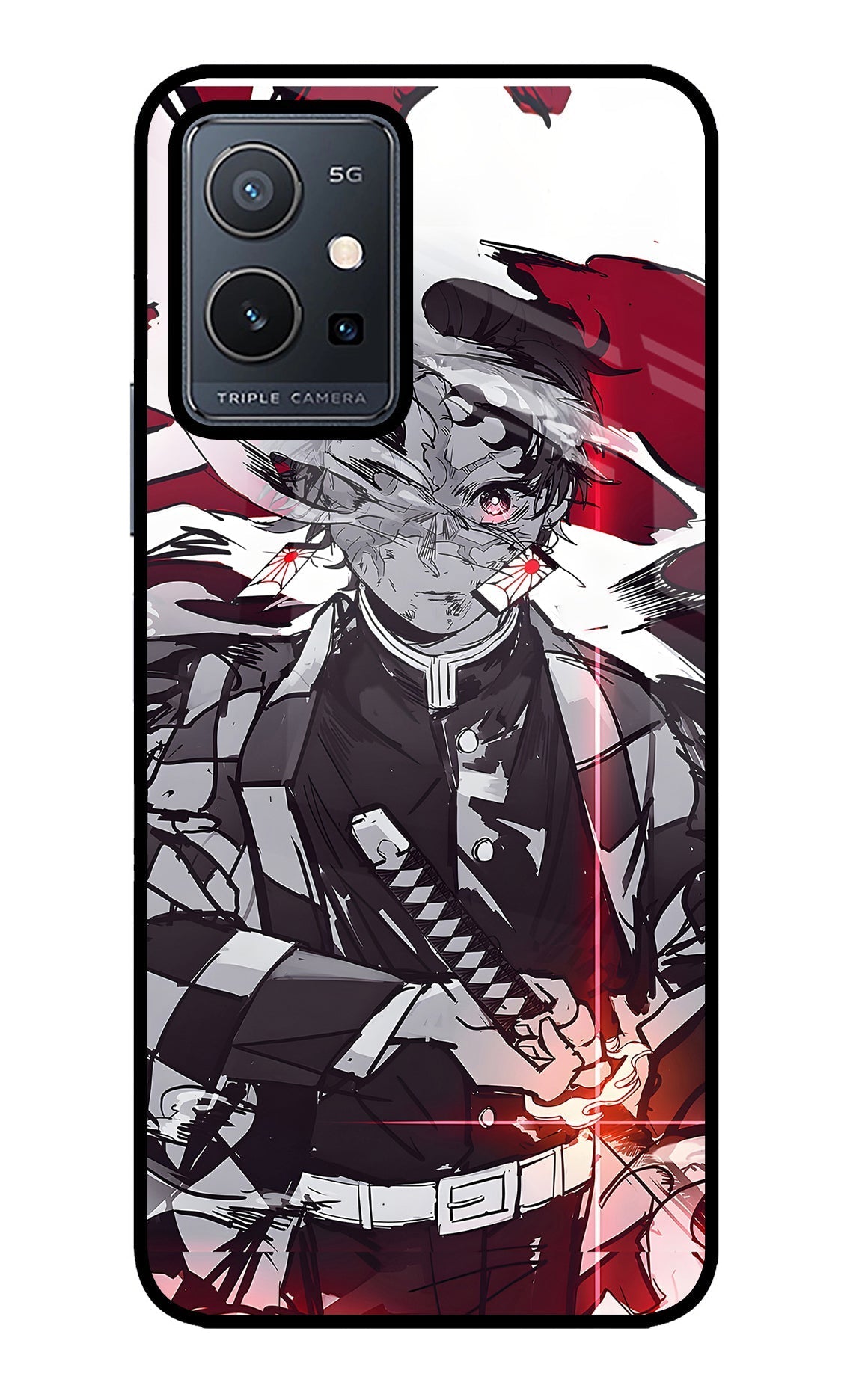 Demon Slayer Case for Vivo Y75 5G/Vivo T1 5G