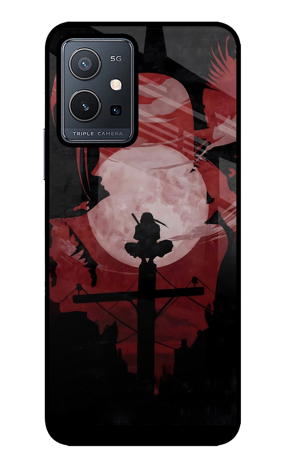 Naruto Anime Case for Vivo Y75 5G/Vivo T1 5G