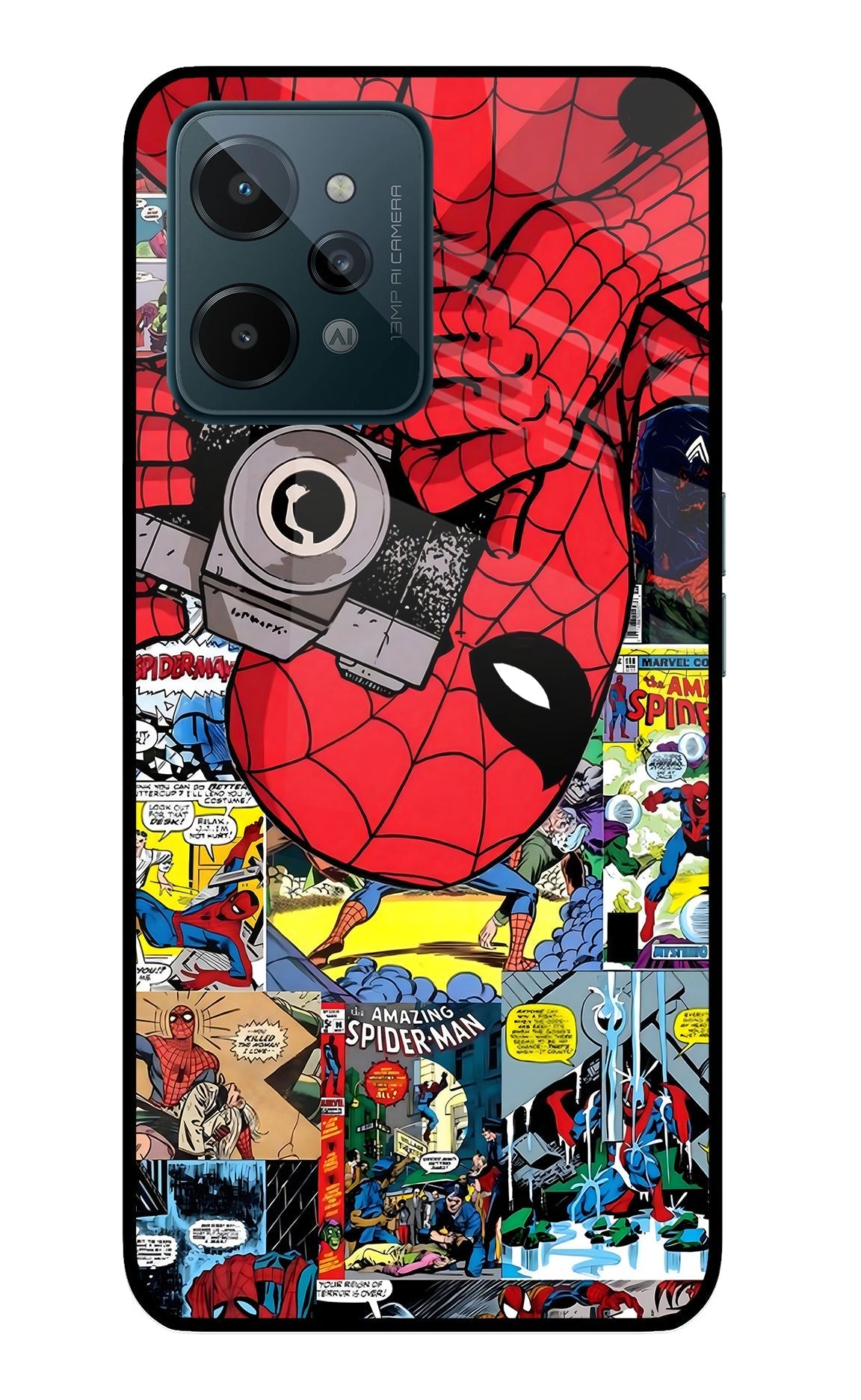 Spider Man Case for Realme C31