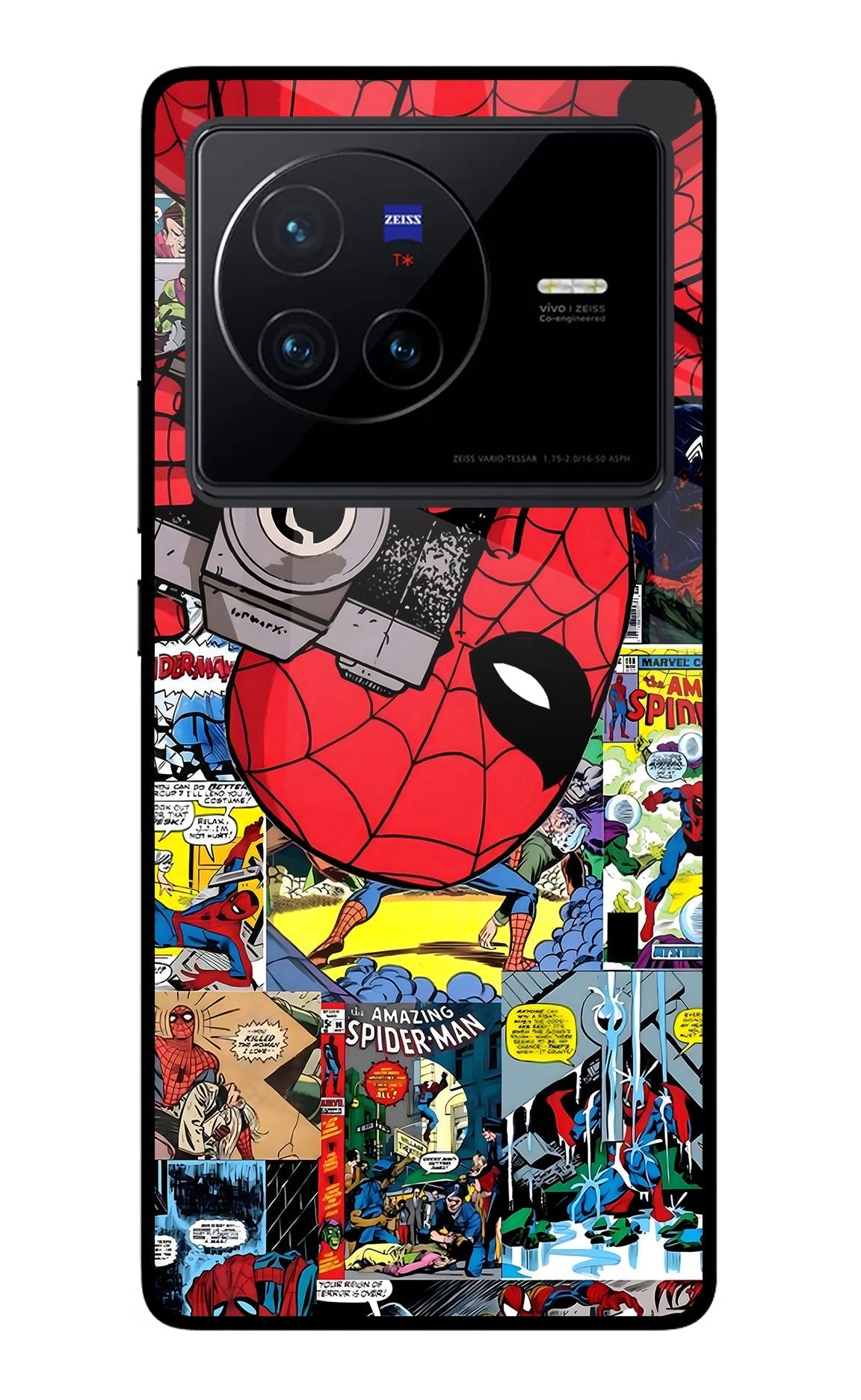 Spider Man Case for Vivo X80