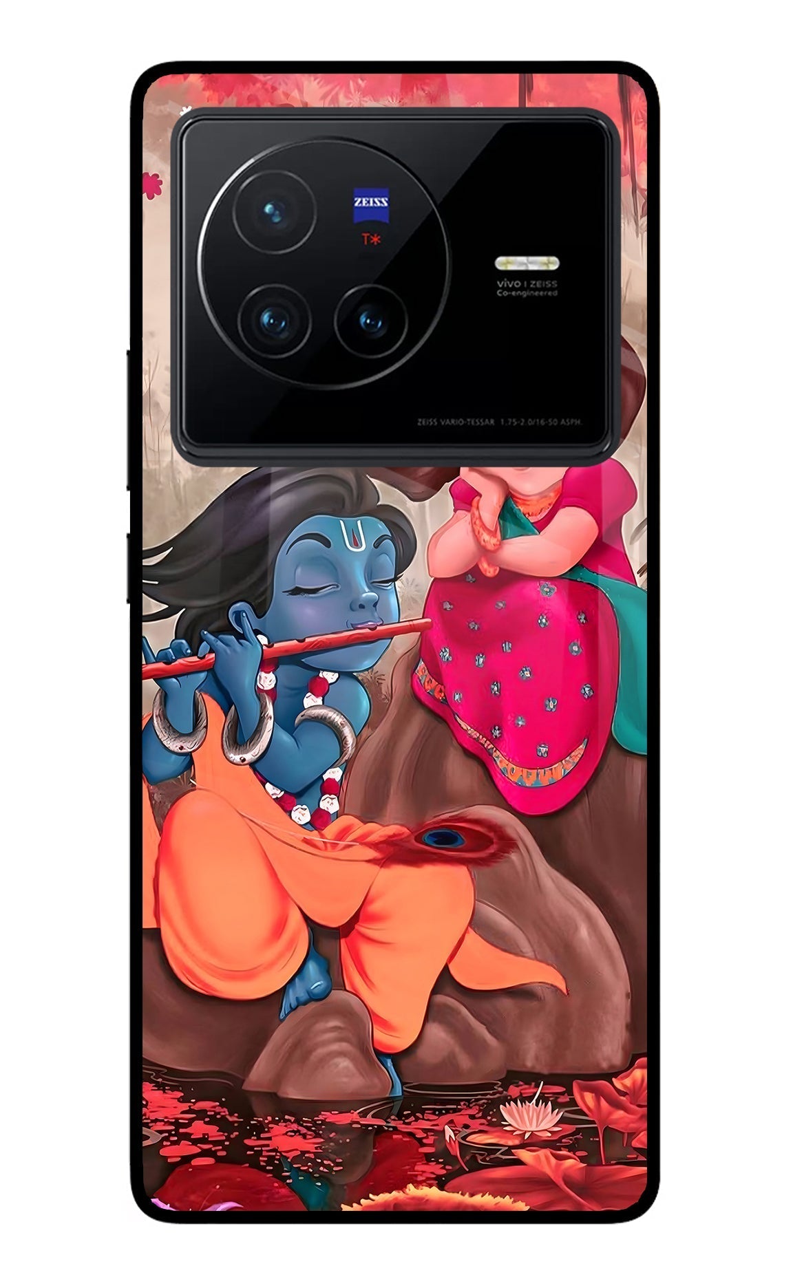 Radhe Krishna Case for Vivo X80