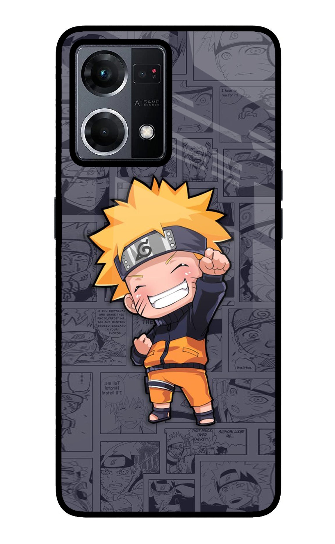 Chota Naruto Case for Oppo F21 Pro 4G