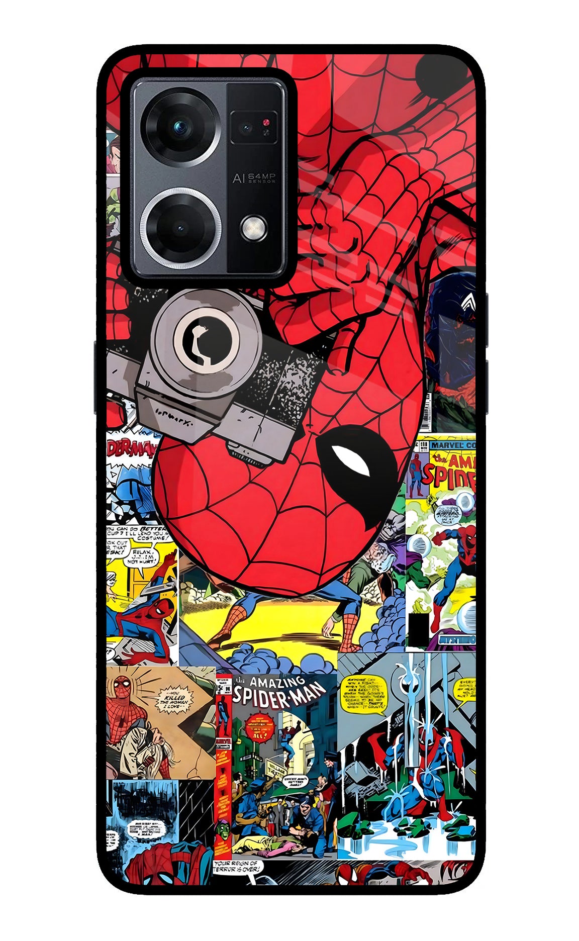 Spider Man Case for Oppo F21 Pro 4G
