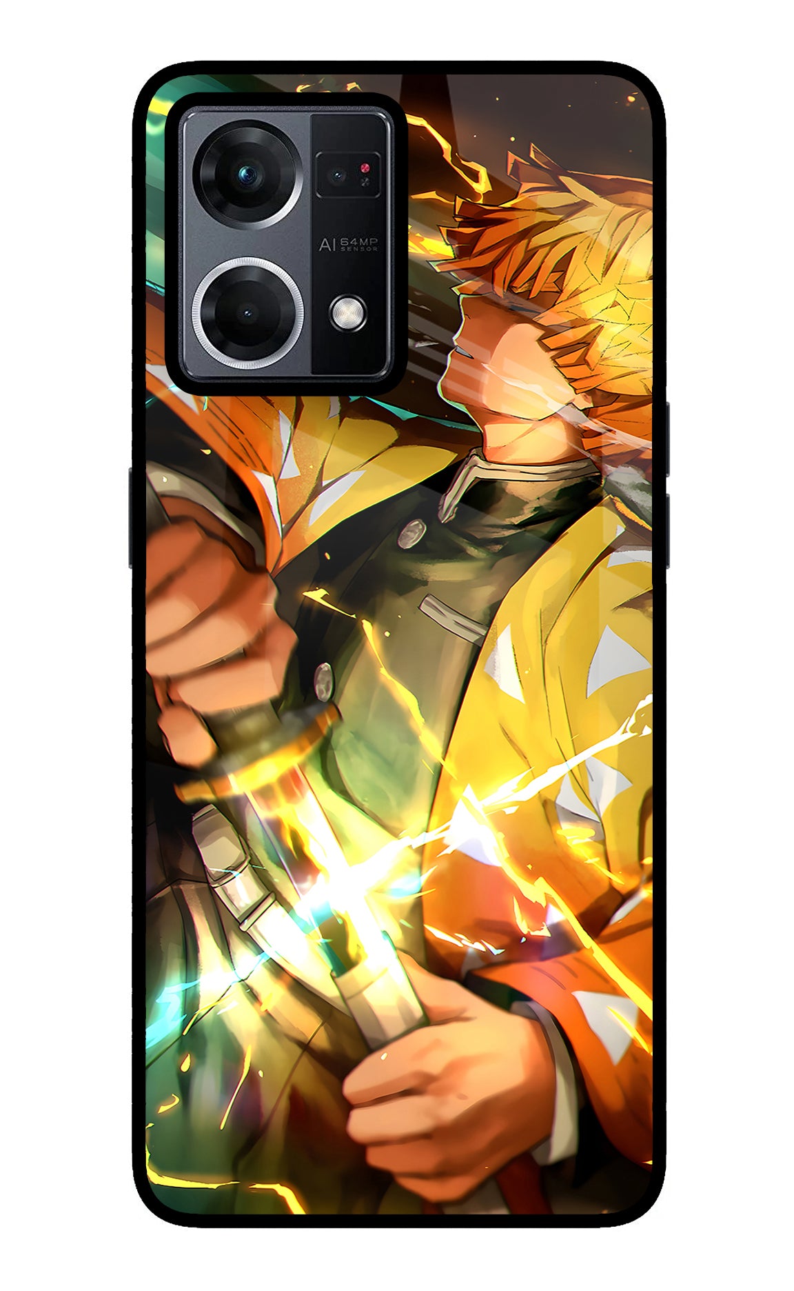 Demon Slayer Case for Oppo F21 Pro 4G