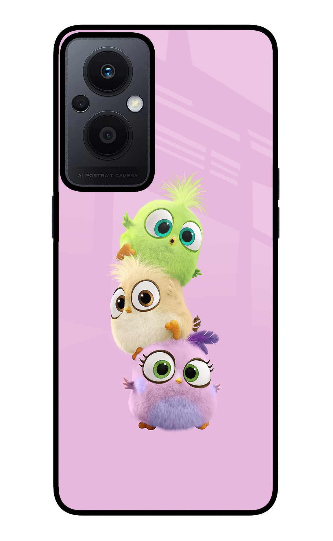 Cute Little Birds Case for Oppo F21 Pro 5G
