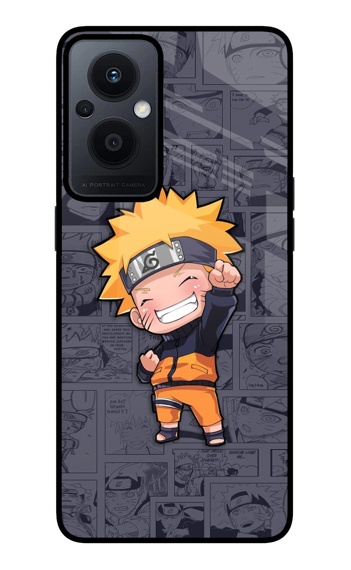 Chota Naruto Case for Oppo F21 Pro 5G